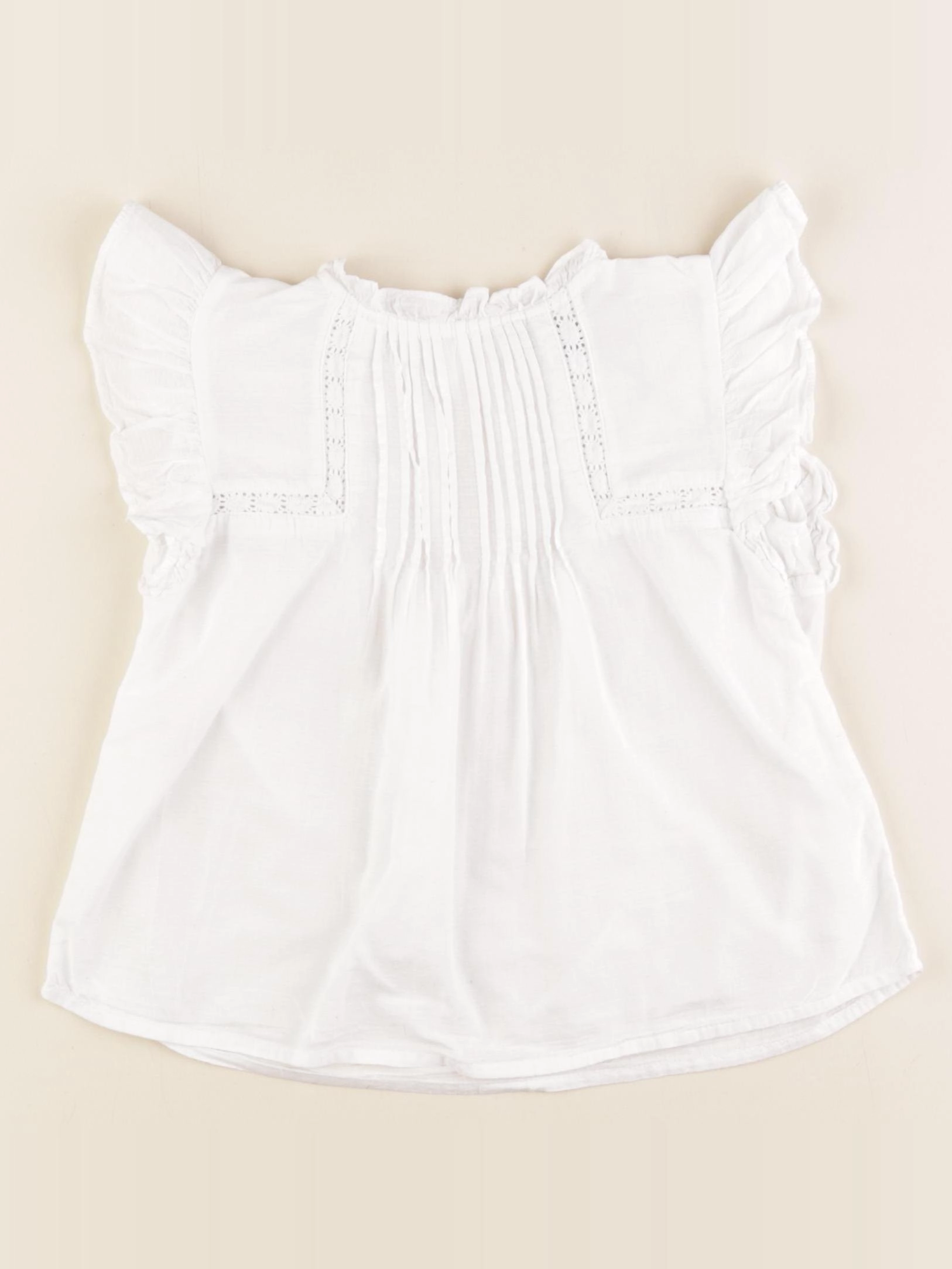 Boutchou - blouse blanc - 24 mois