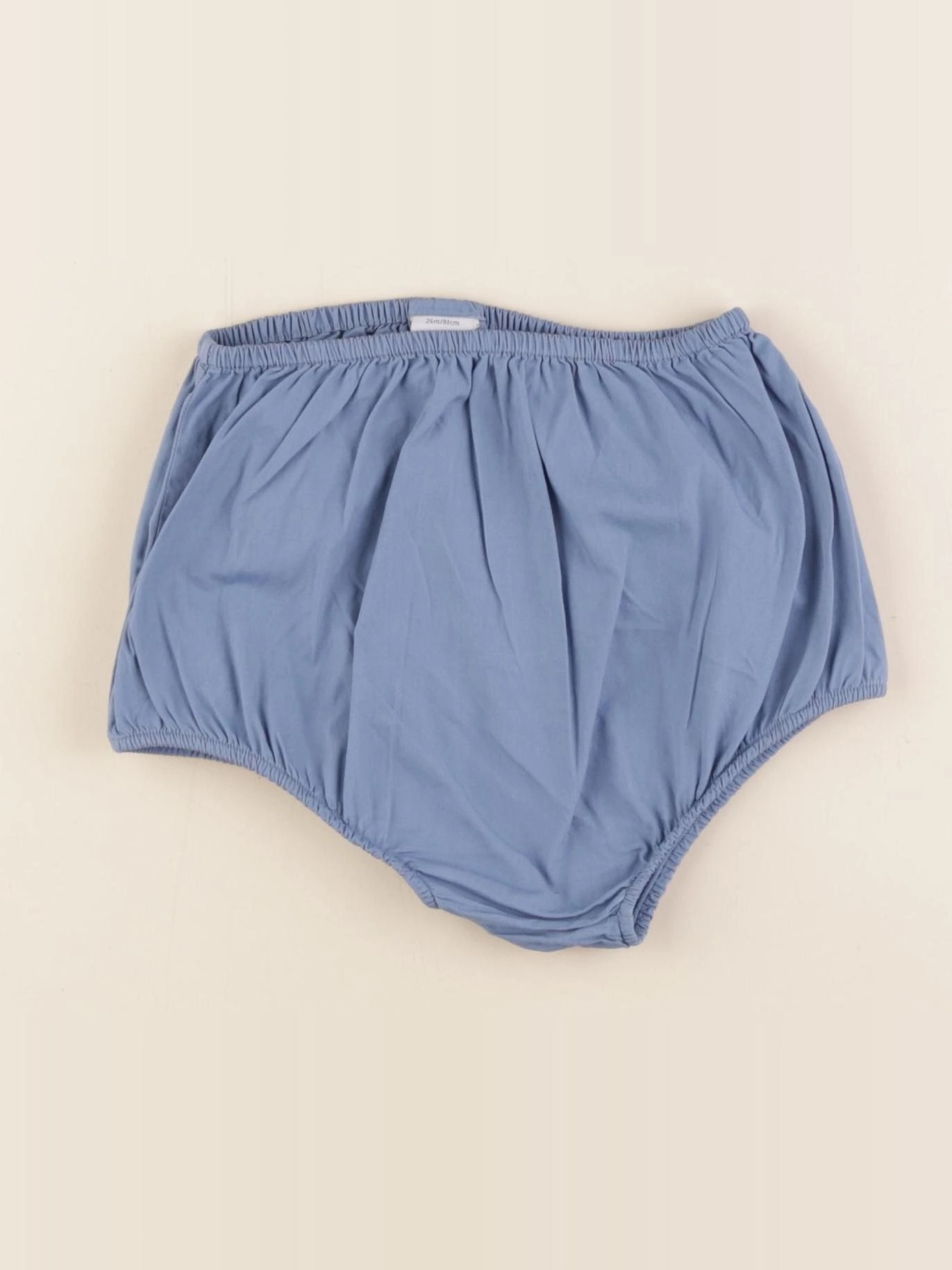 Petit Bateau - bloomer bleu - 24 mois