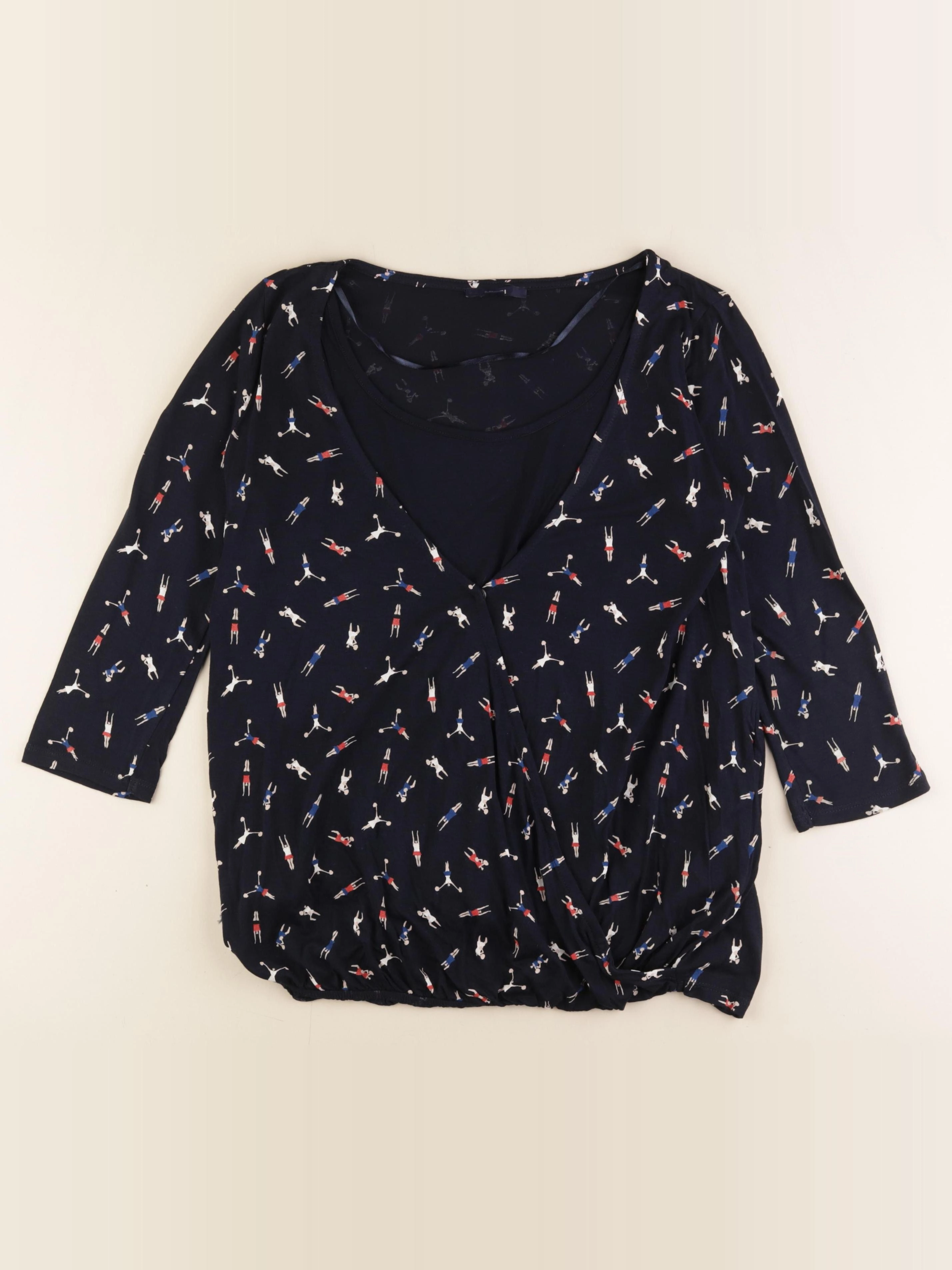 Kiabi - blouse grossesse bleu - 34 à 36