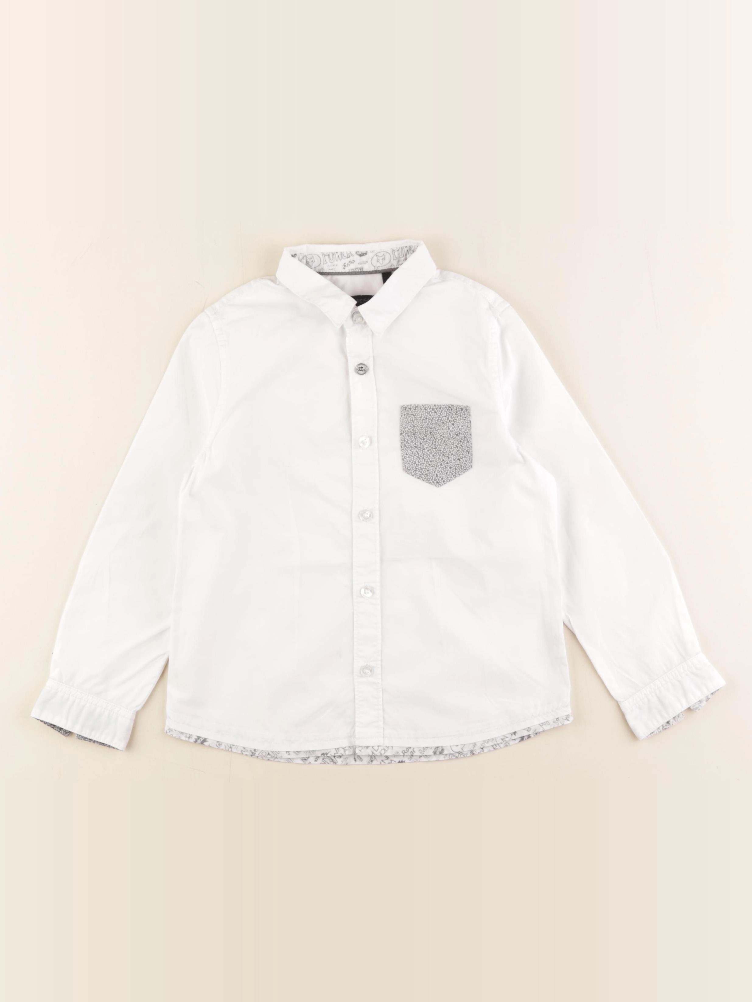 IKKS - chemise blanc - 4 ans