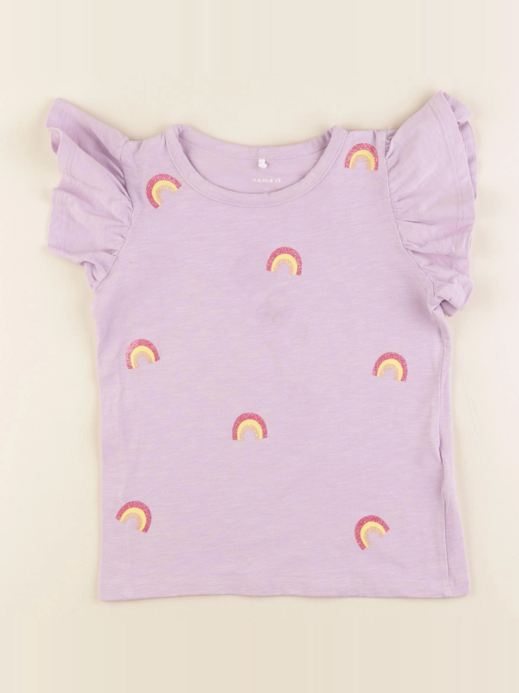 Name it - tee-shirt violet - 4 ans