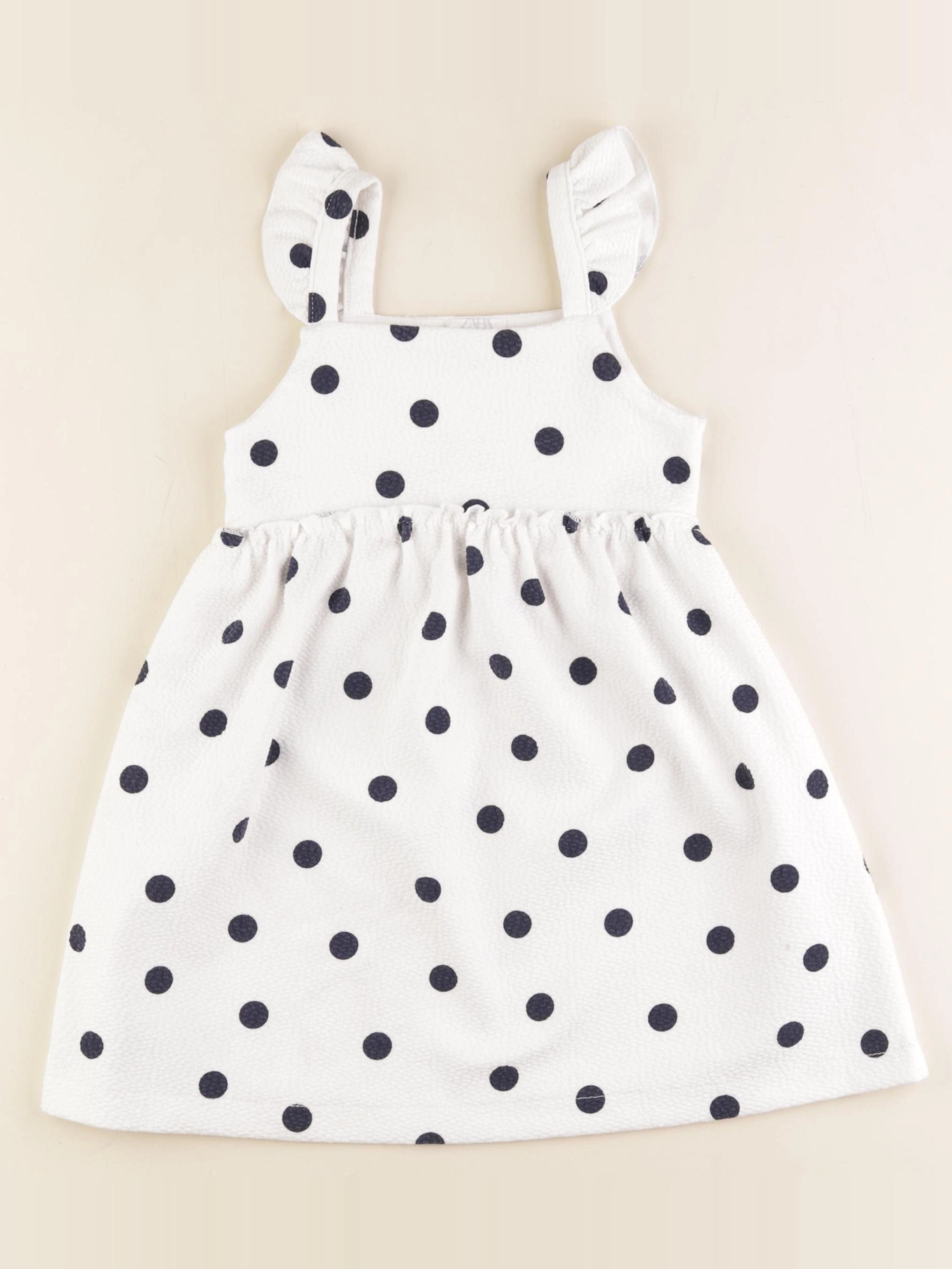 Zara - robe blanc - 3/4 ans