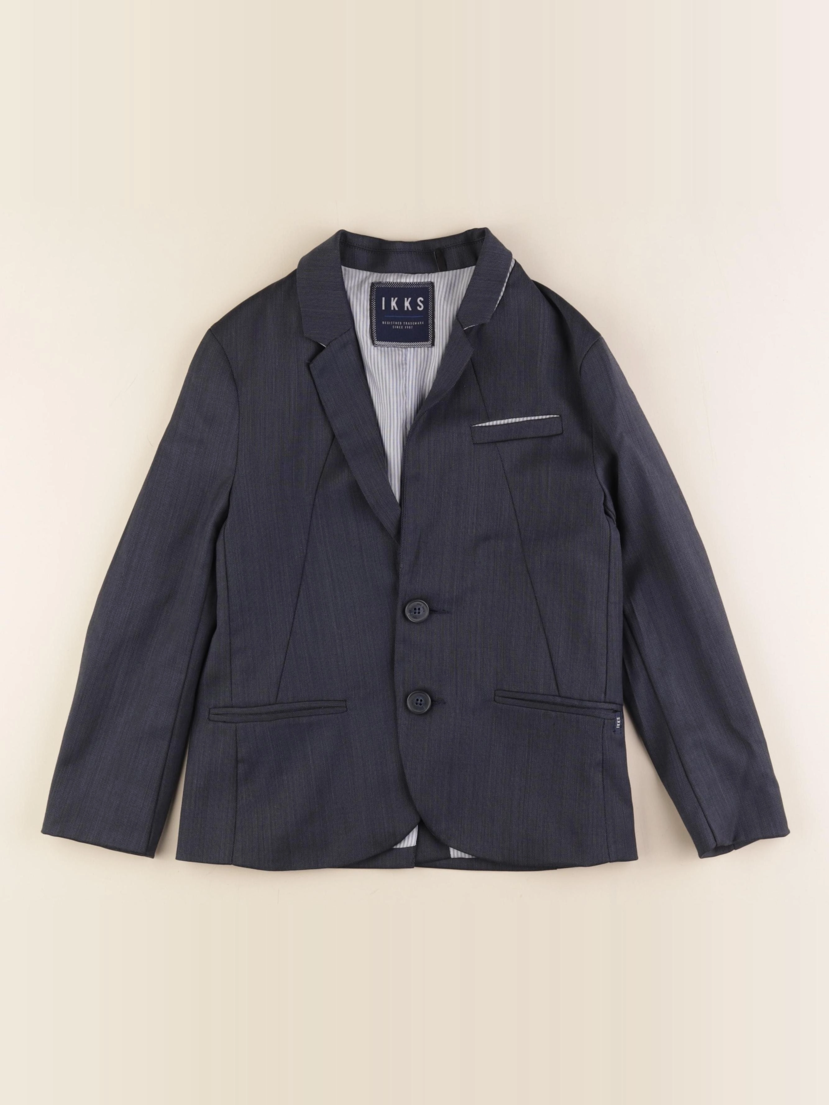 IKKS - veste gris - 8 ans