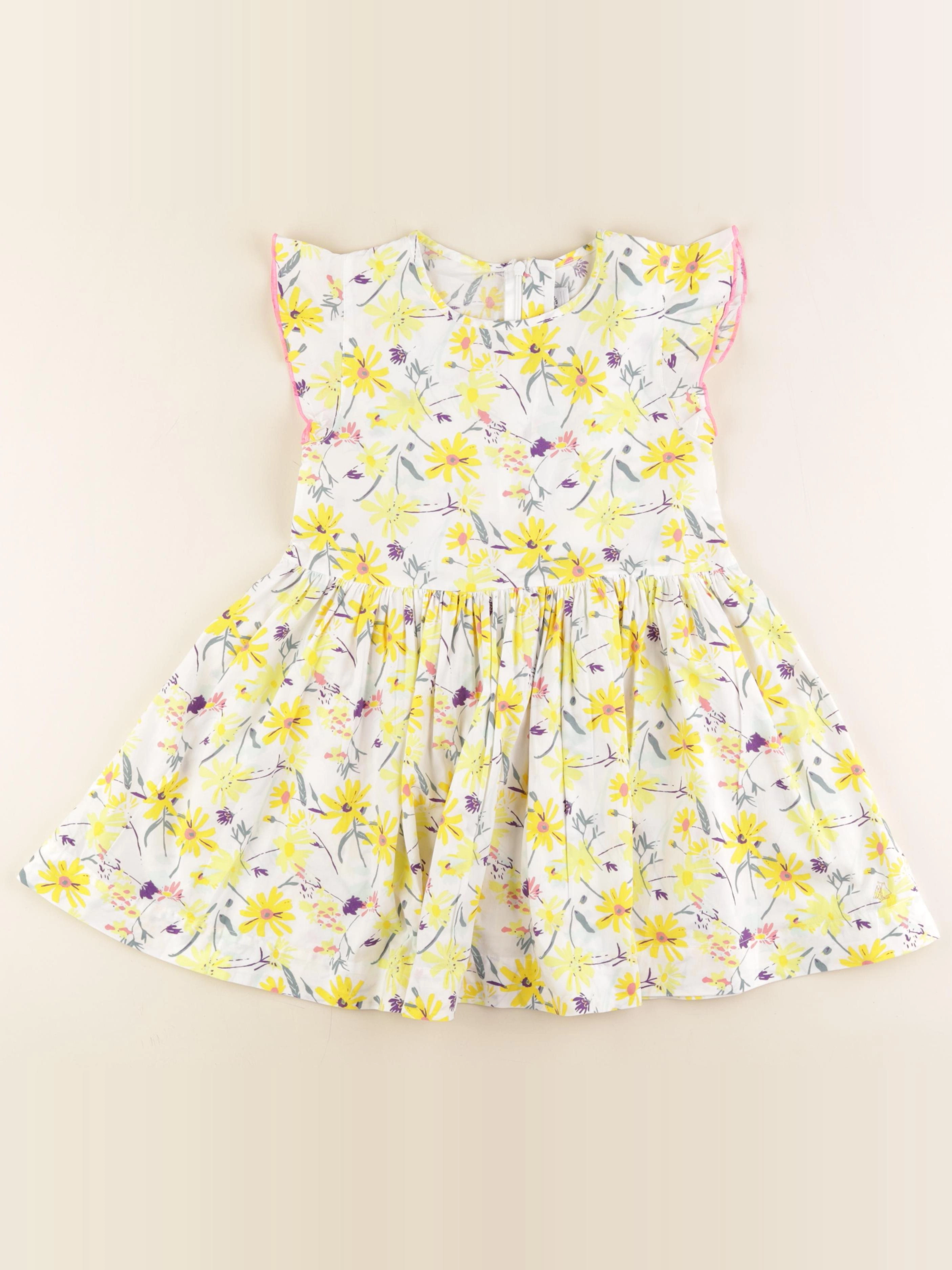 Petit Bateau - robe multicolore - 6 ans