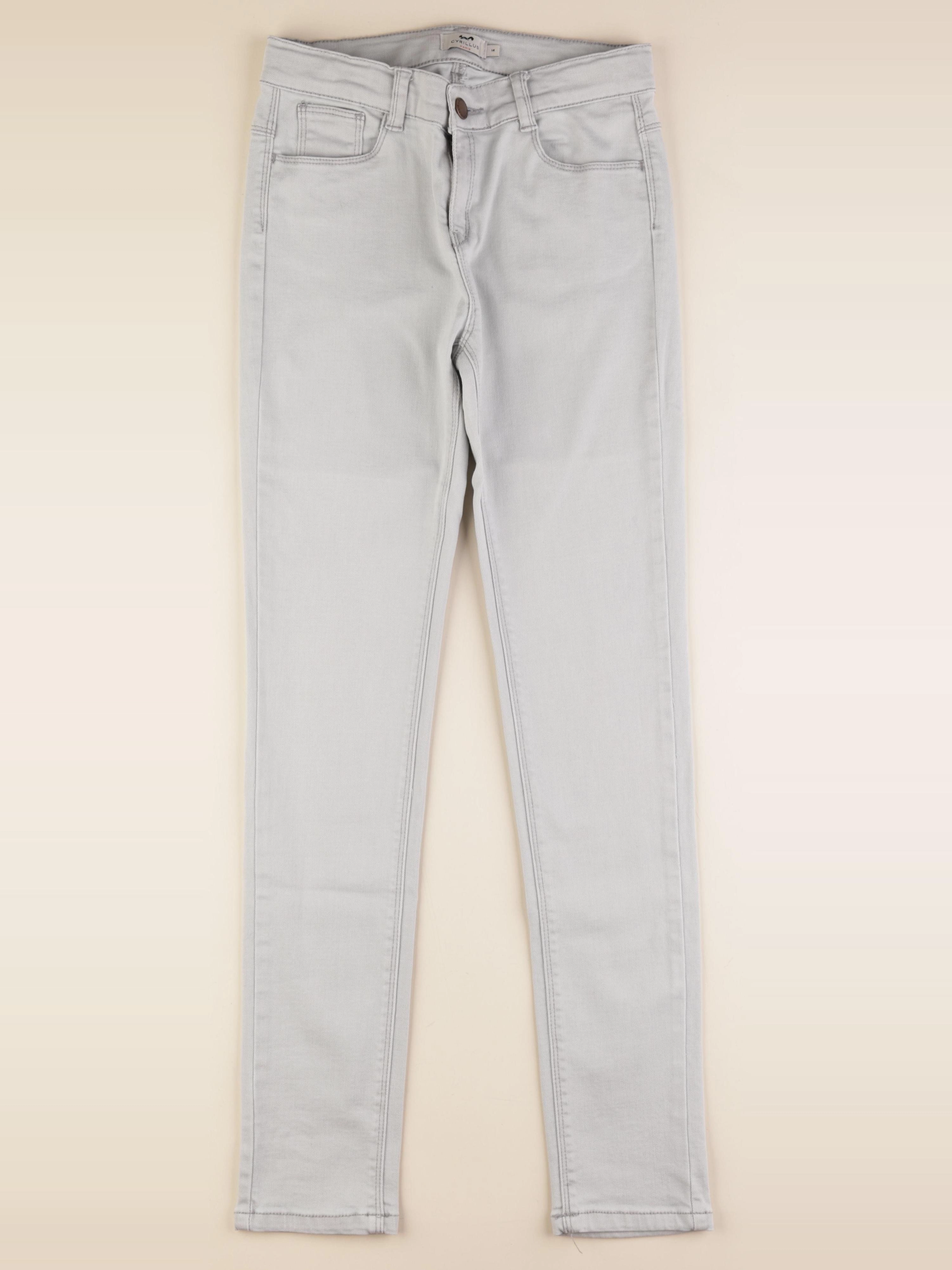 Cyrillus - jean gris - 14 ans