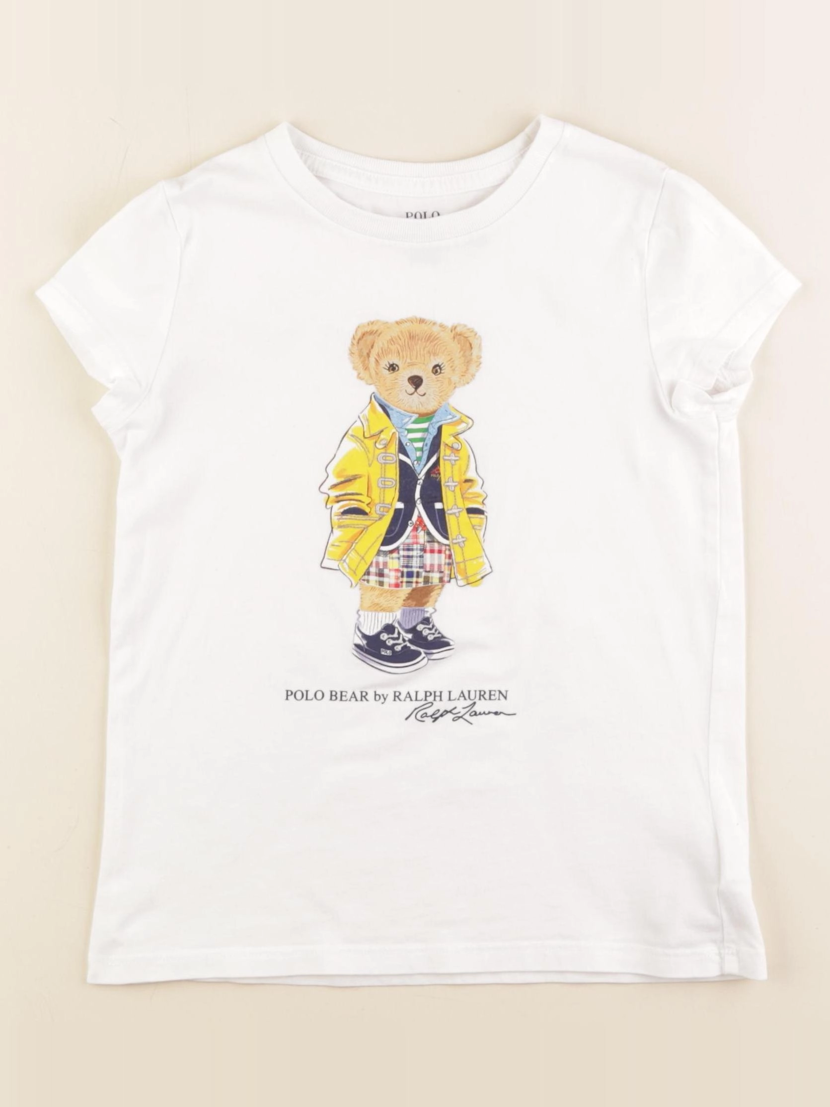 Ralph Lauren - tee-shirt blanc - 6 ans