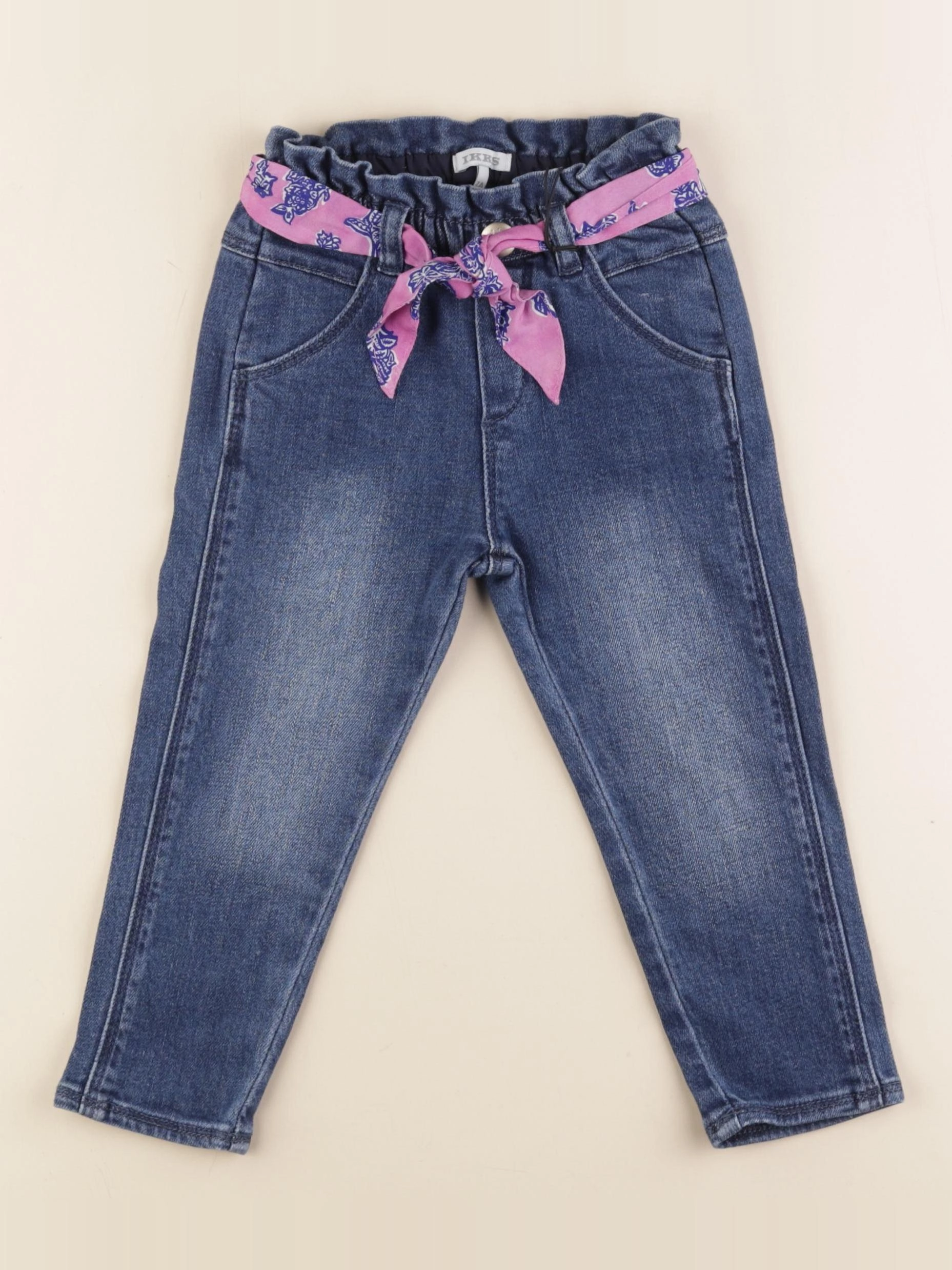 IKKS - jean bleu - 2 ans