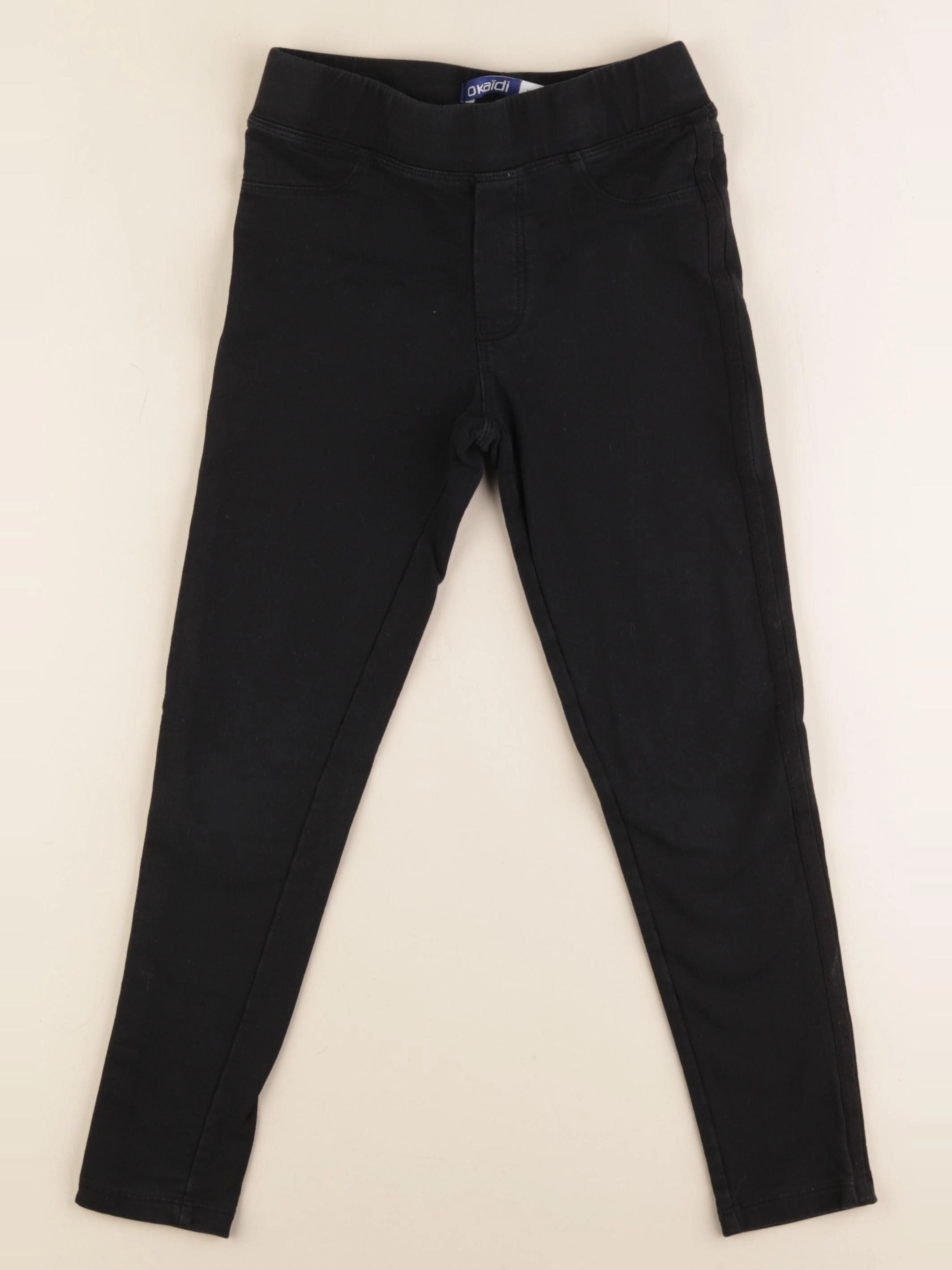Okaidi - jegging noir - 8 ans
