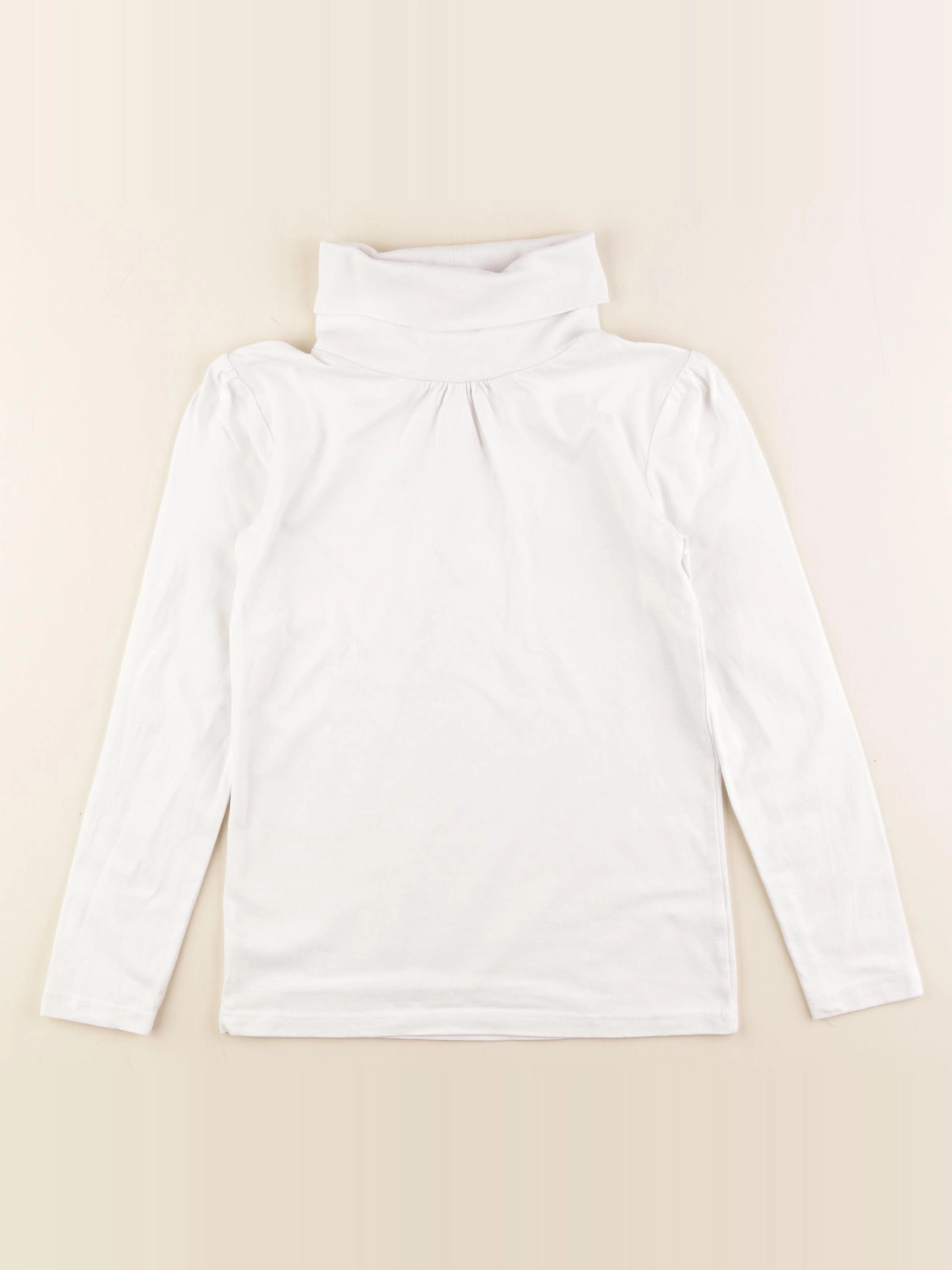 Tape à l'oeil - sous-pull blanc - 8 ans