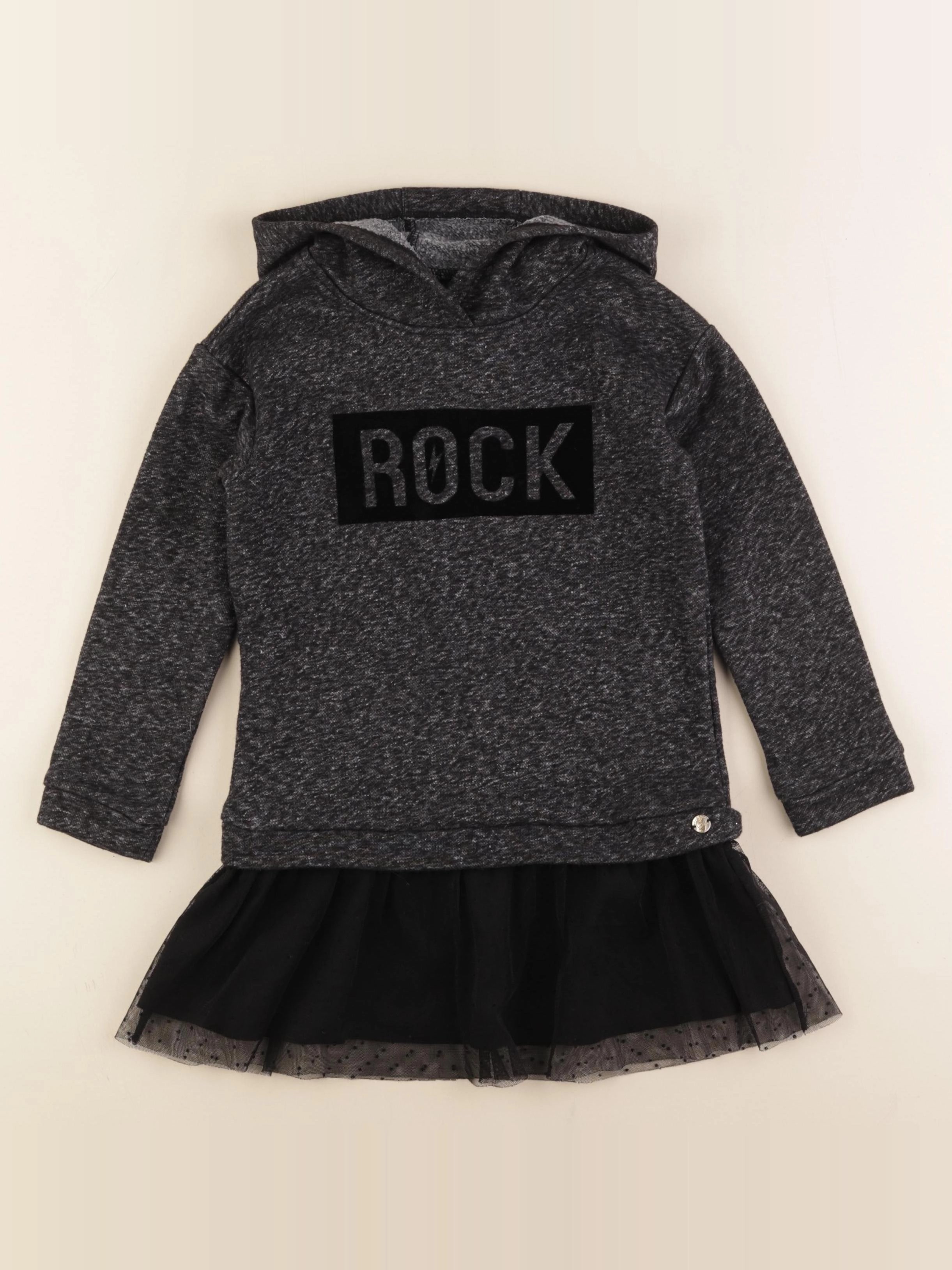 IKKS - robe gris - 5 ans