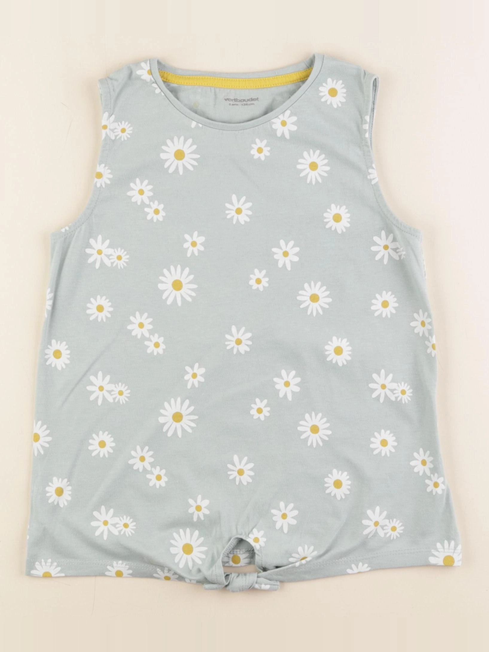 Vertbaudet - débardeur vert - 8 ans