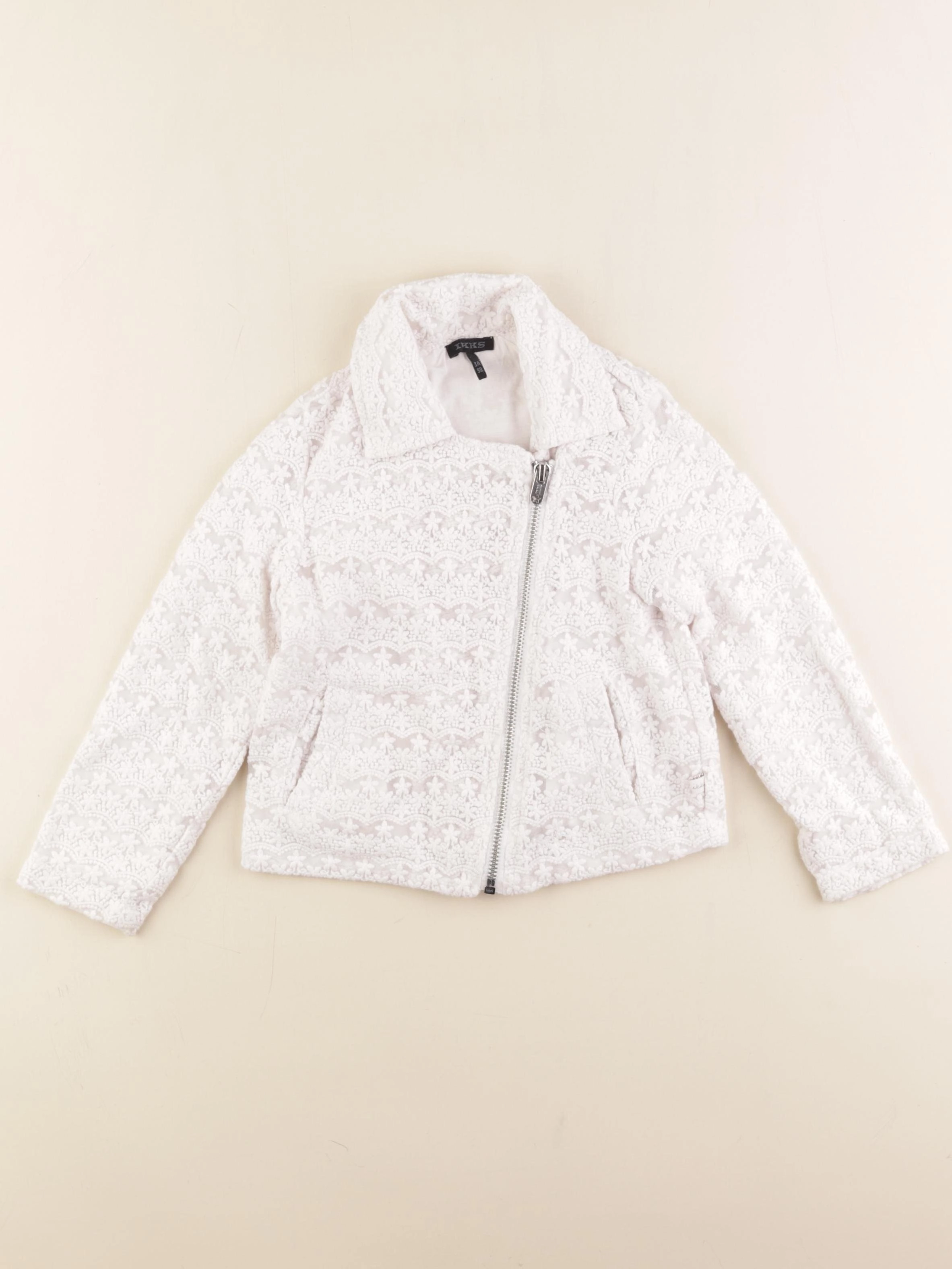 IKKS - veste blanc - 3 ans