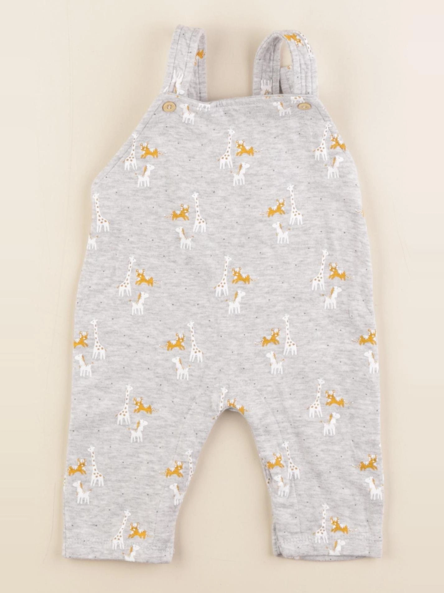 Vertbaudet - combinaison gris - 3 mois