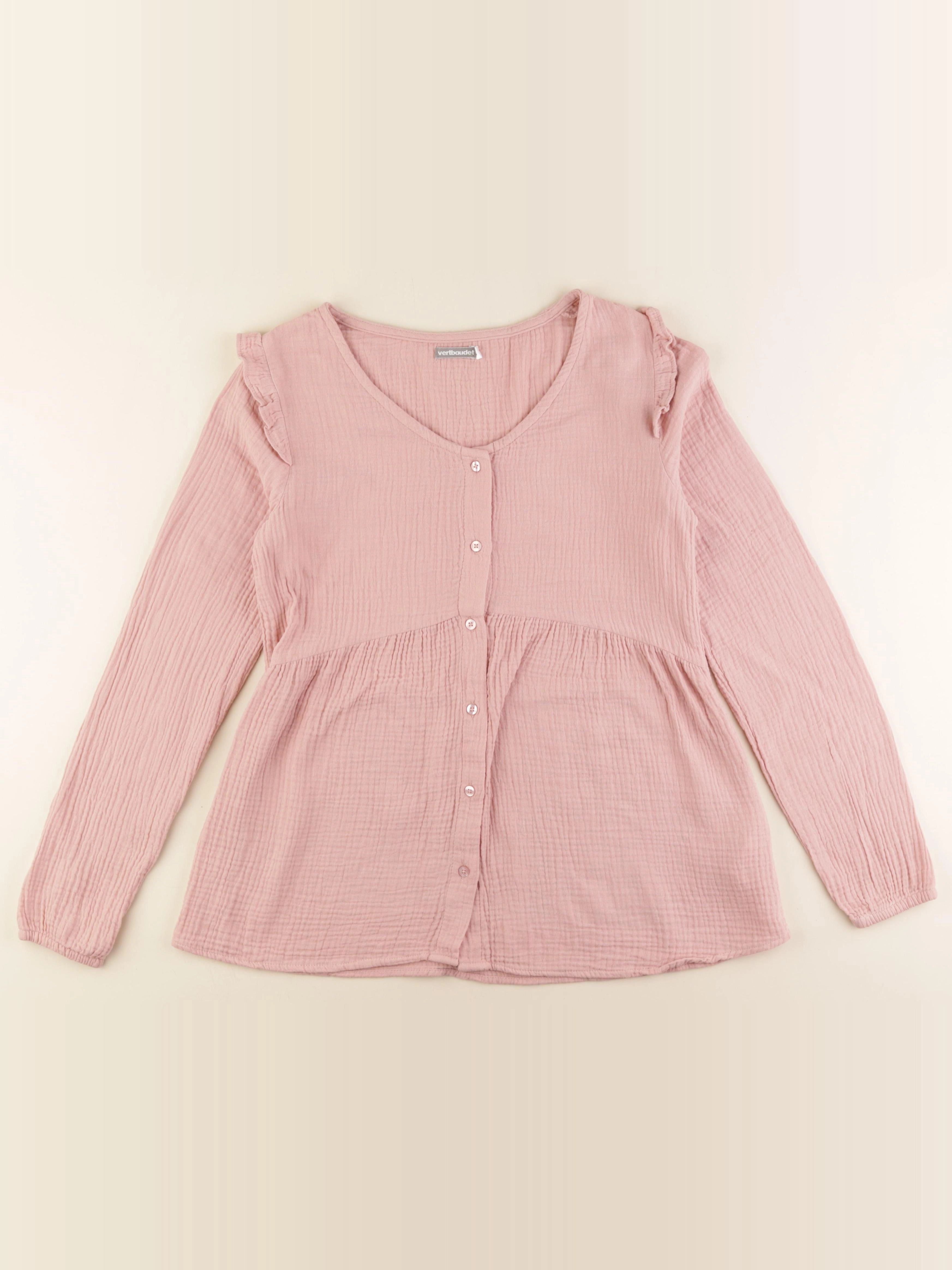 Vertbaudet - blouse allaitement rose - 36