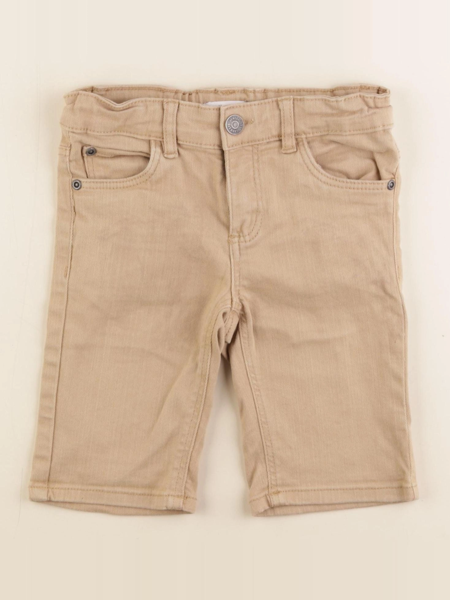 Vertbaudet - short beige - 4 ans