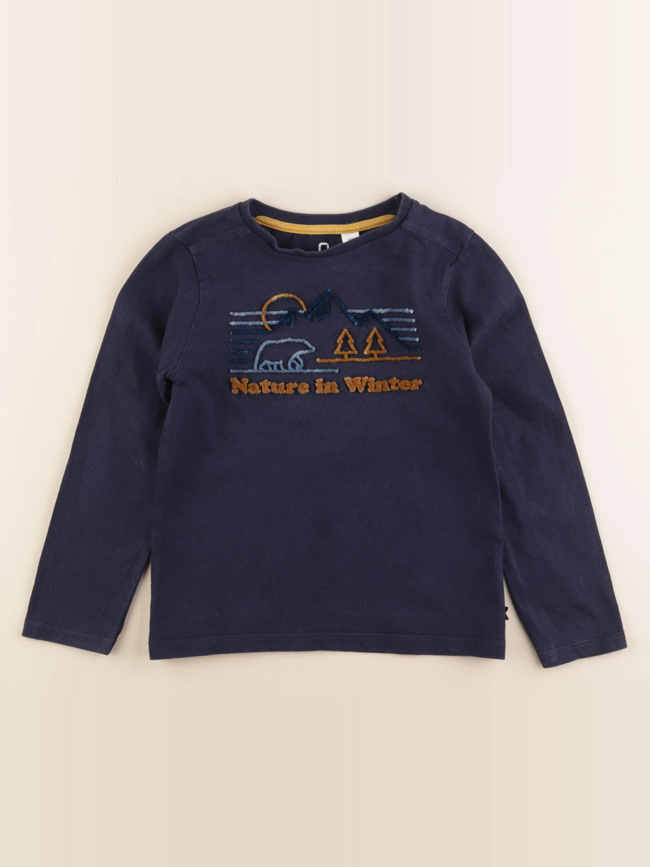 Tape à l'oeil - tee-shirt bleu - 4 ans