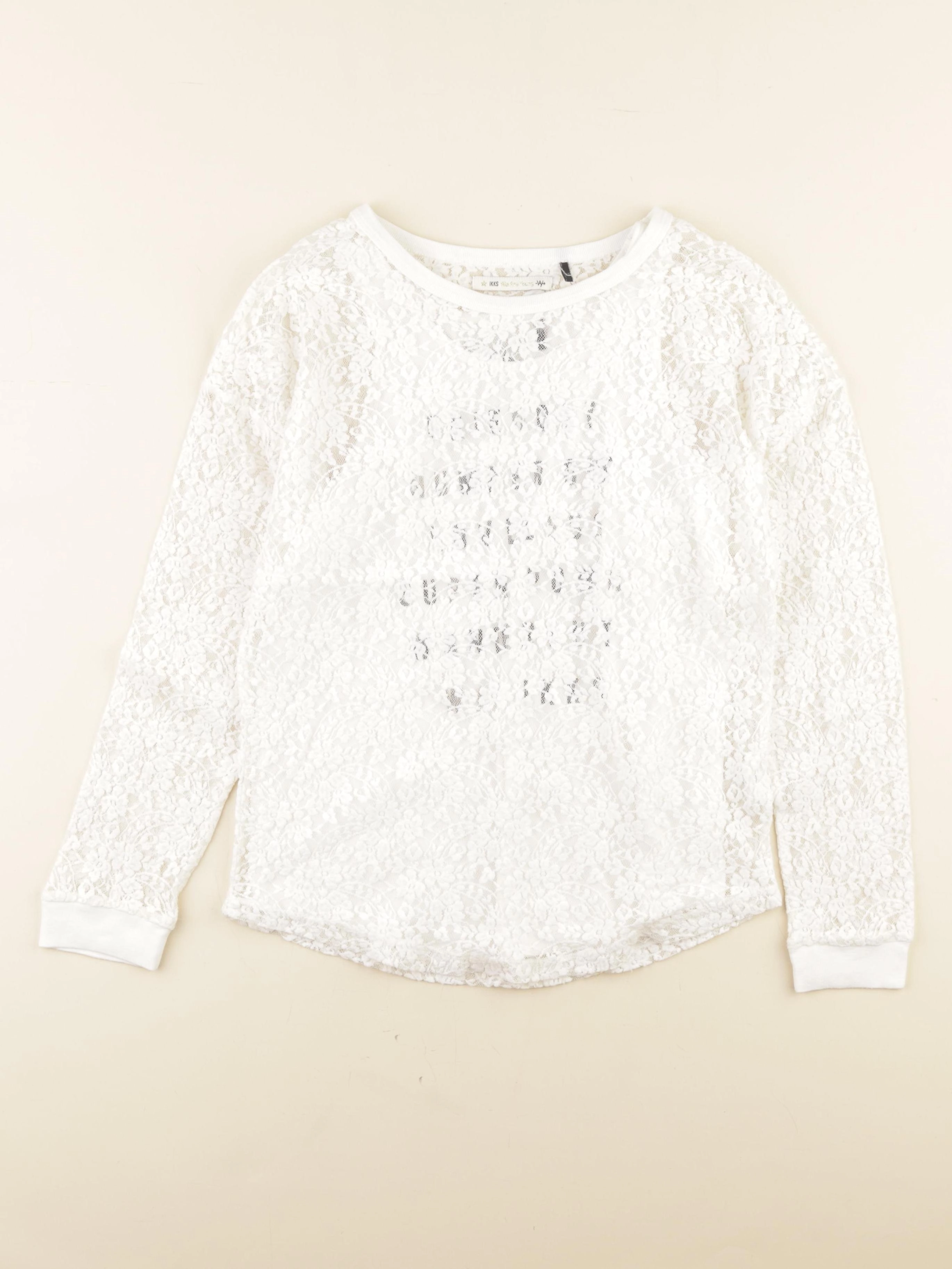 IKKS - blouse blanc - 12 ans