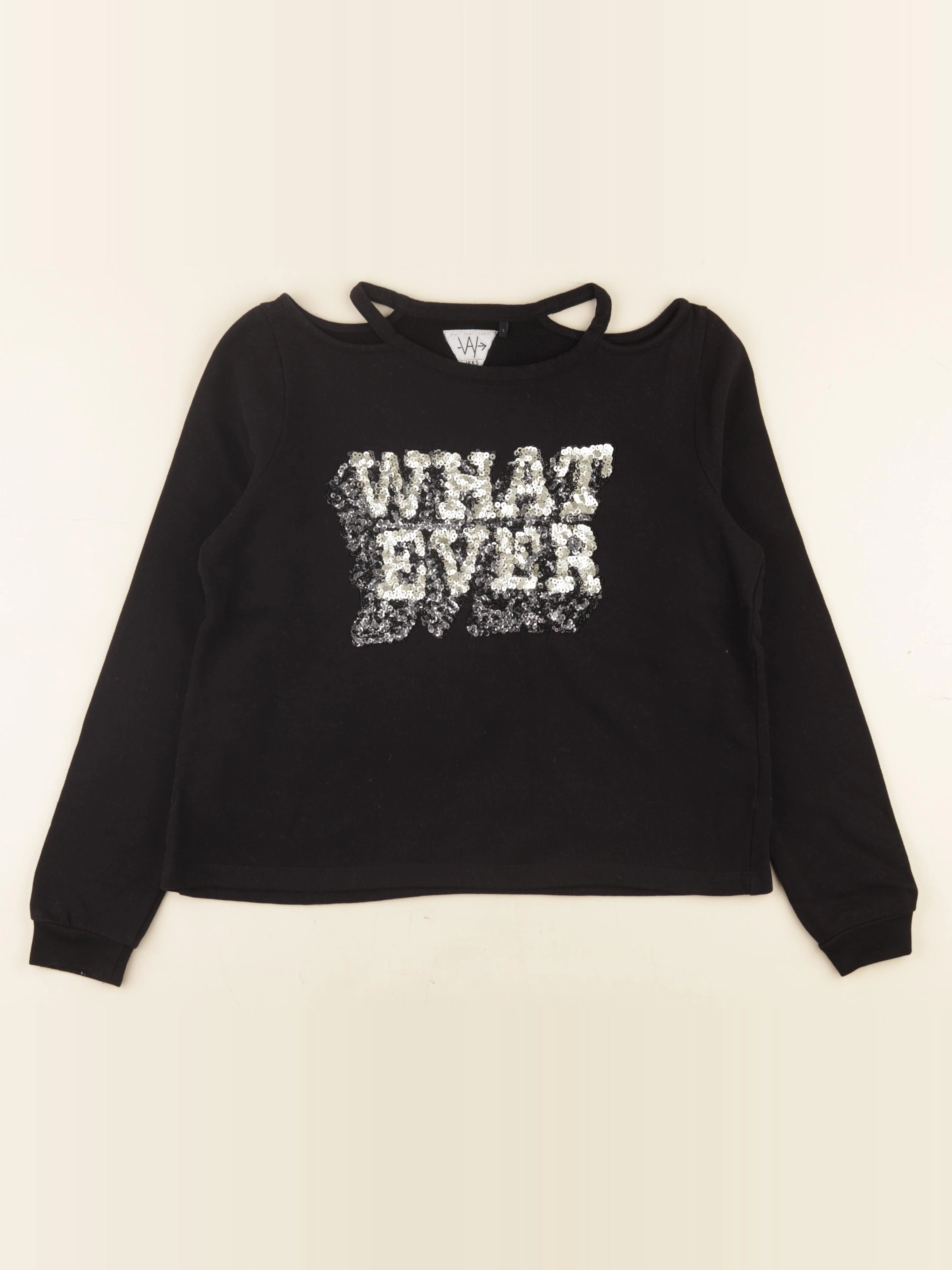 IKKS - sweat noir - 14 ans