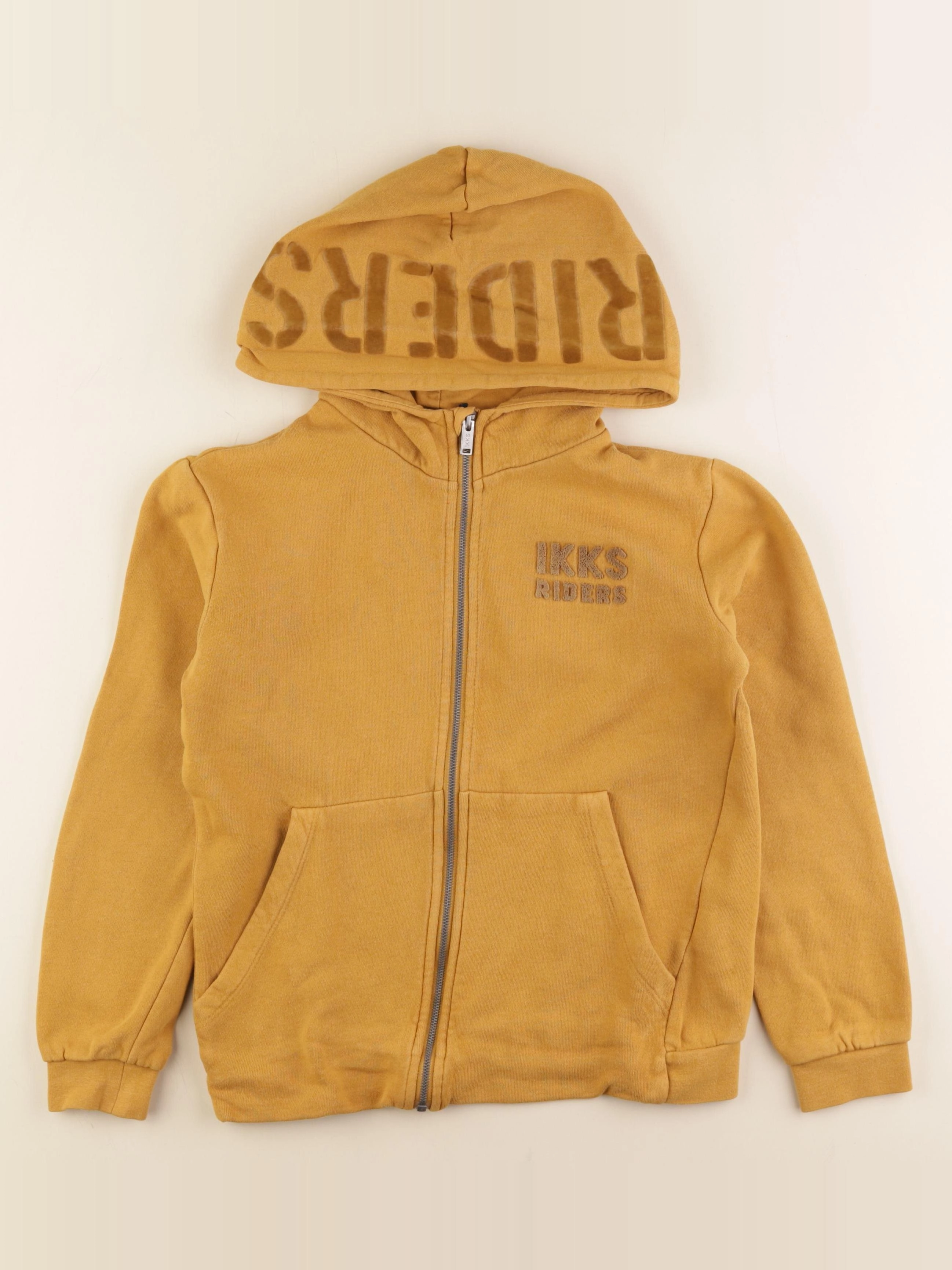 IKKS - sweat jaune - 10 ans