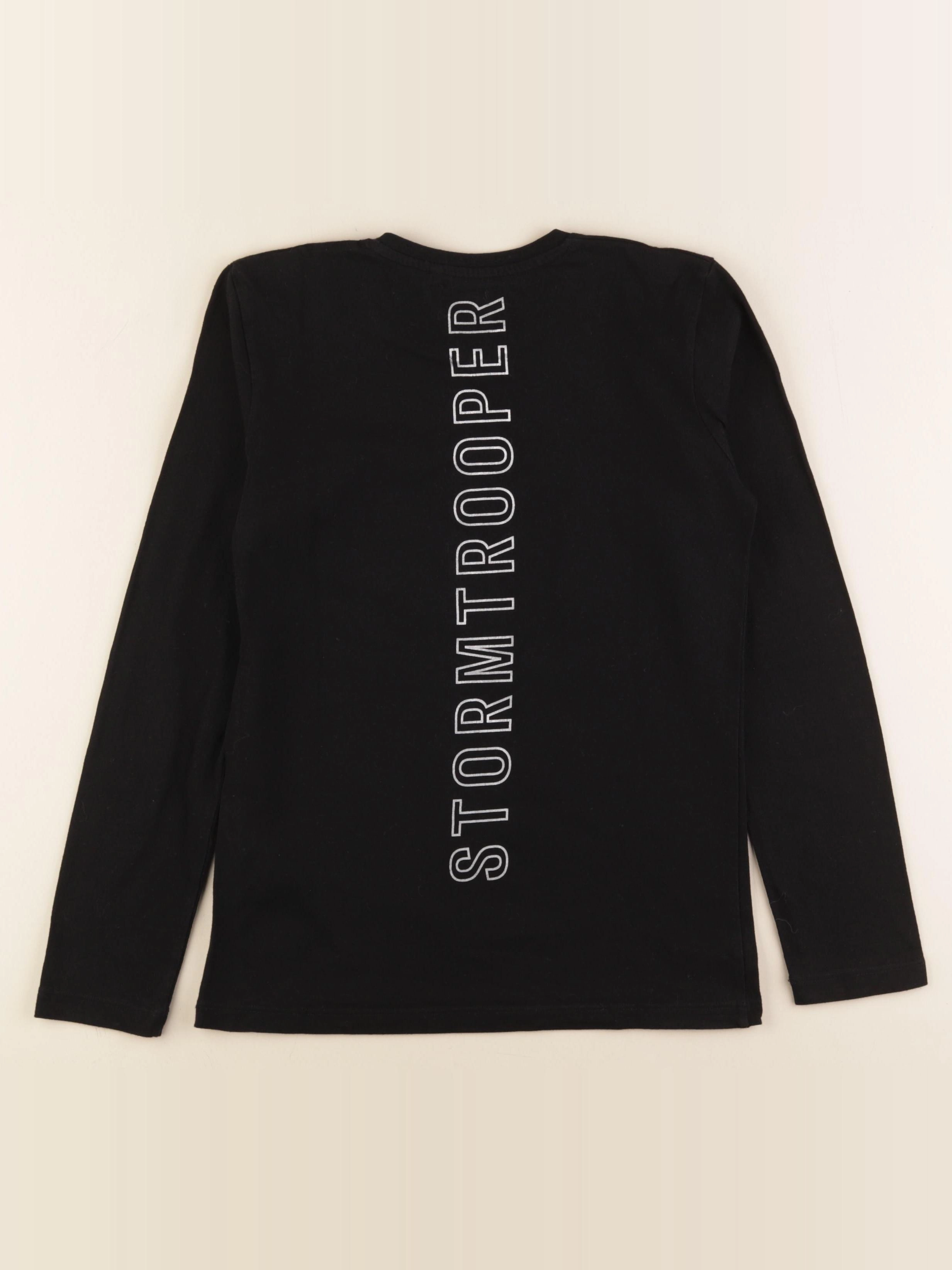 IKKS - tee-shirt imprimé au dos gris, noir - 10 ans