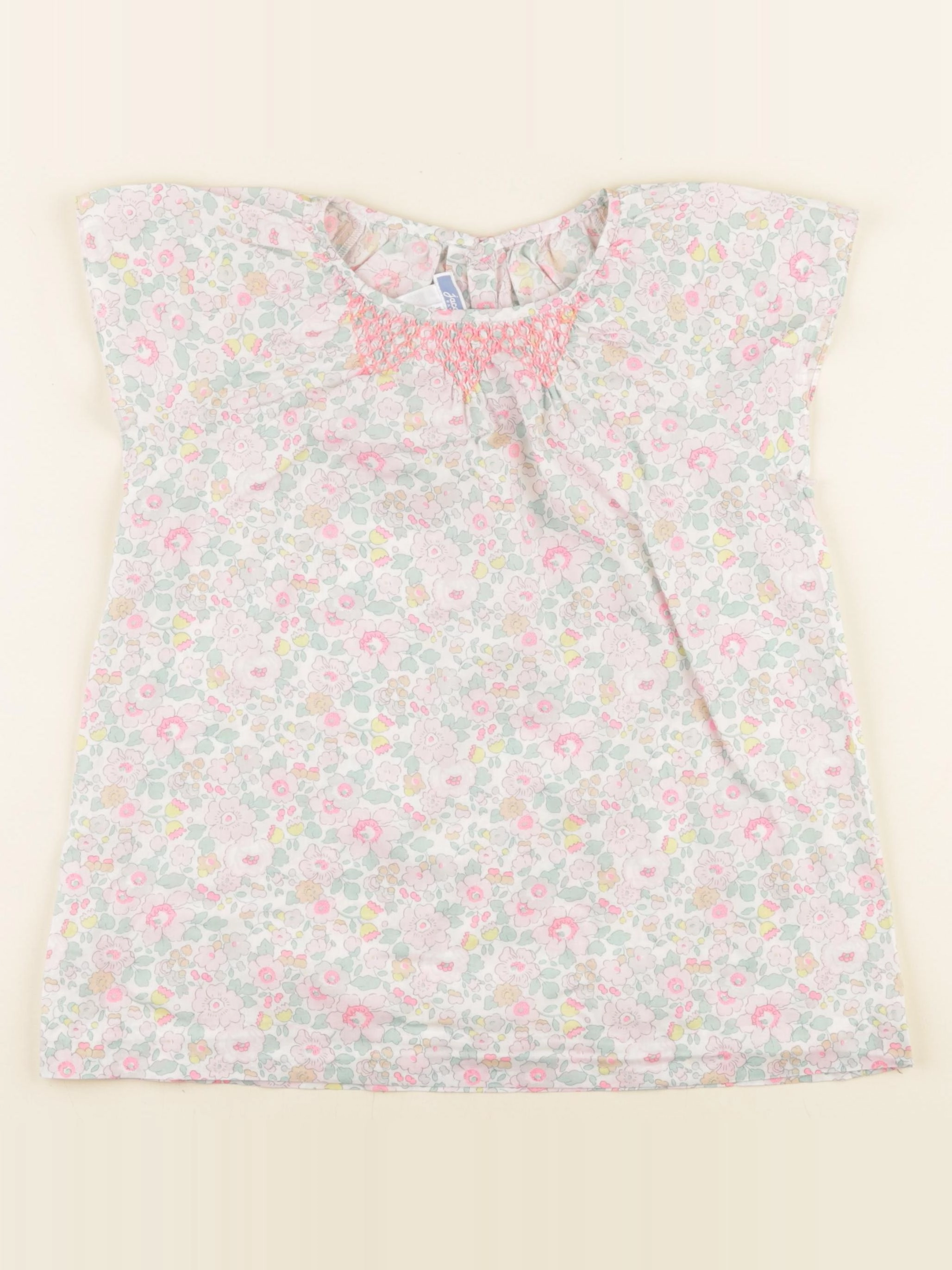 Jacadi - blouse liberty multicolore - 10 ans