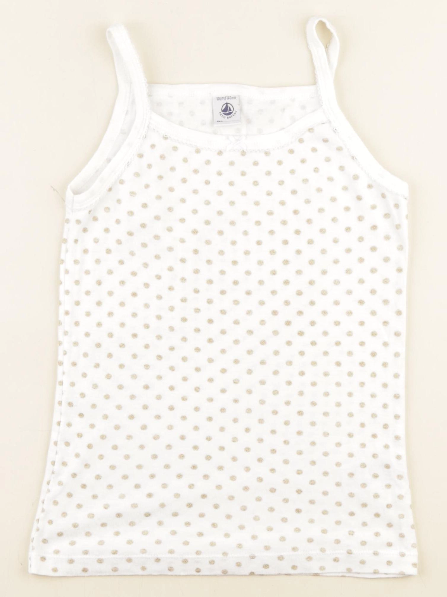 Petit Bateau - maillot de corps blanc - 10 ans
