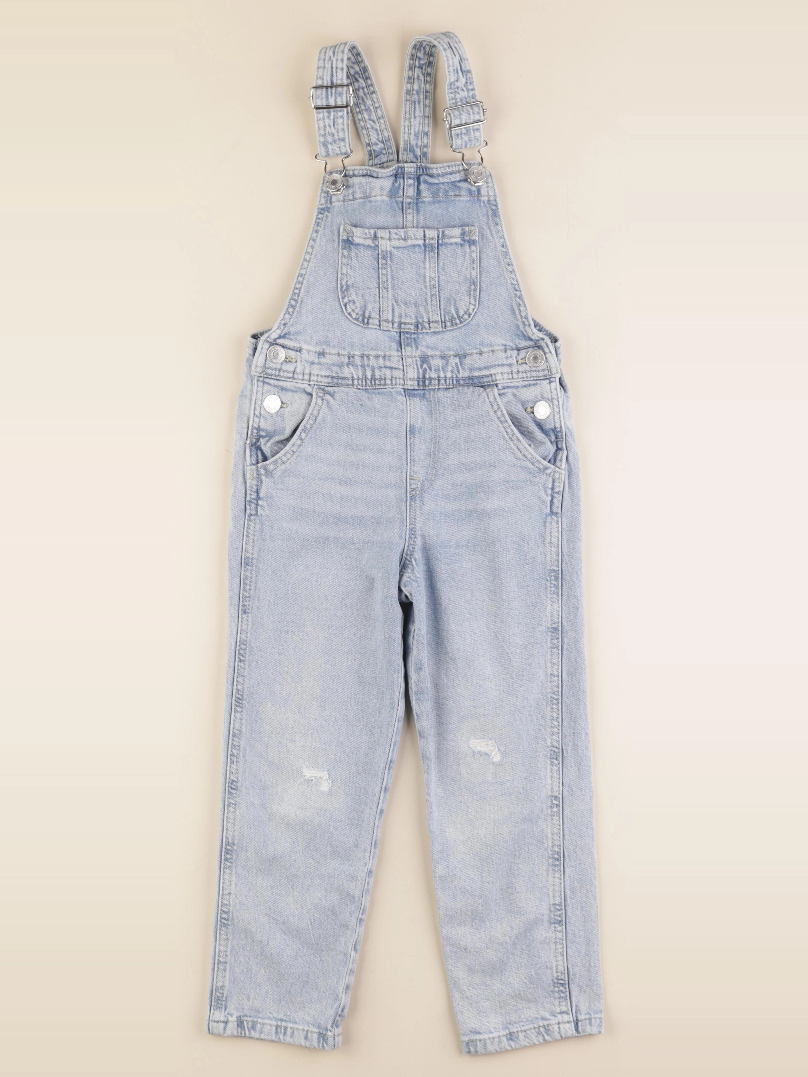 H&M - salopette bleu - 4/5 ans