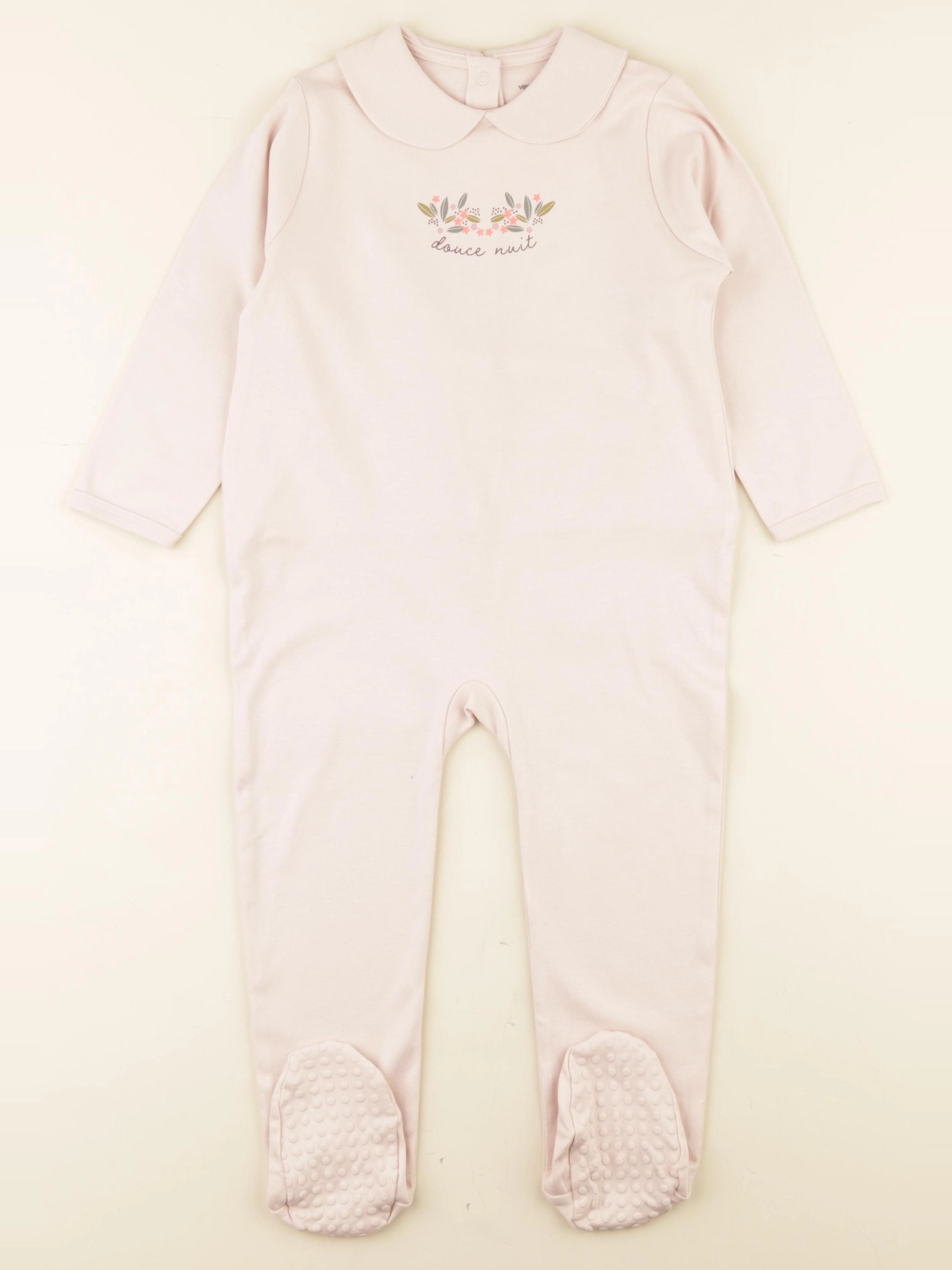 Vertbaudet - pyjama coton rose - 36 mois