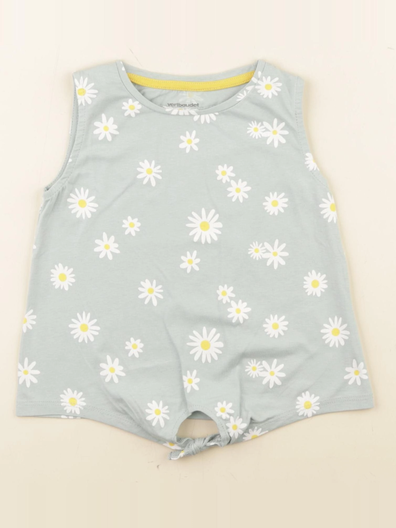 Vertbaudet - débardeur vert - 3 ans