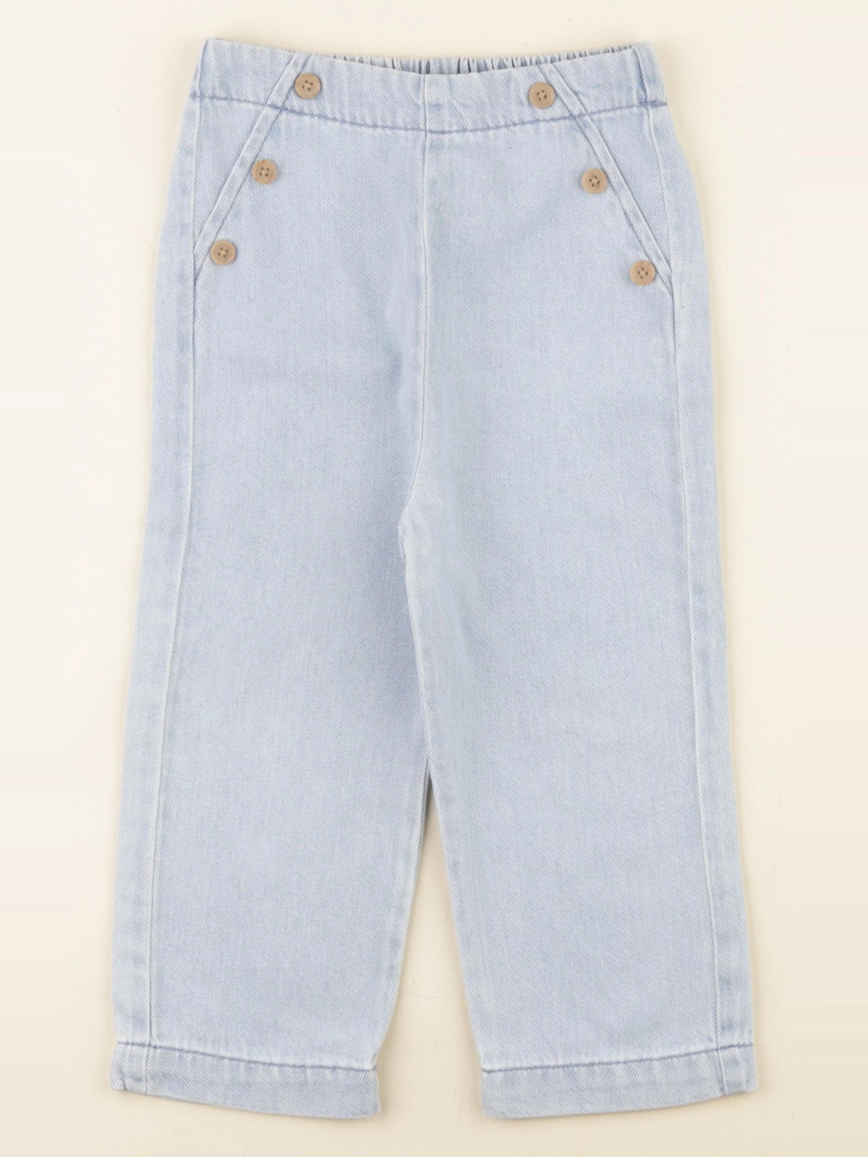 Vertbaudet - pantalon bleu - 36 mois