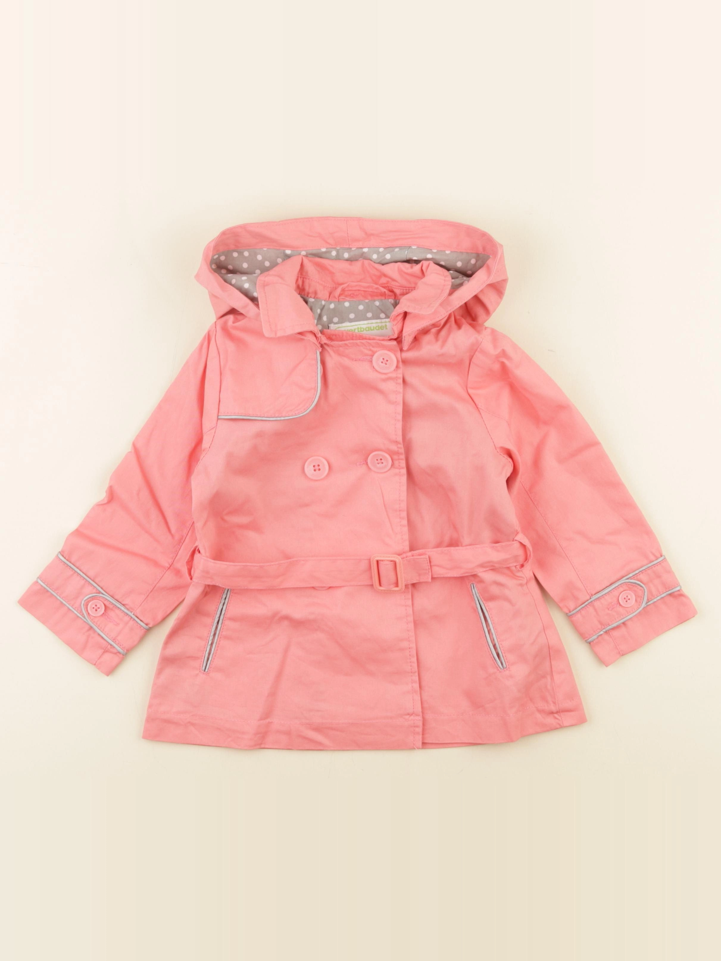 Vertbaudet - veste rose - 2 ans