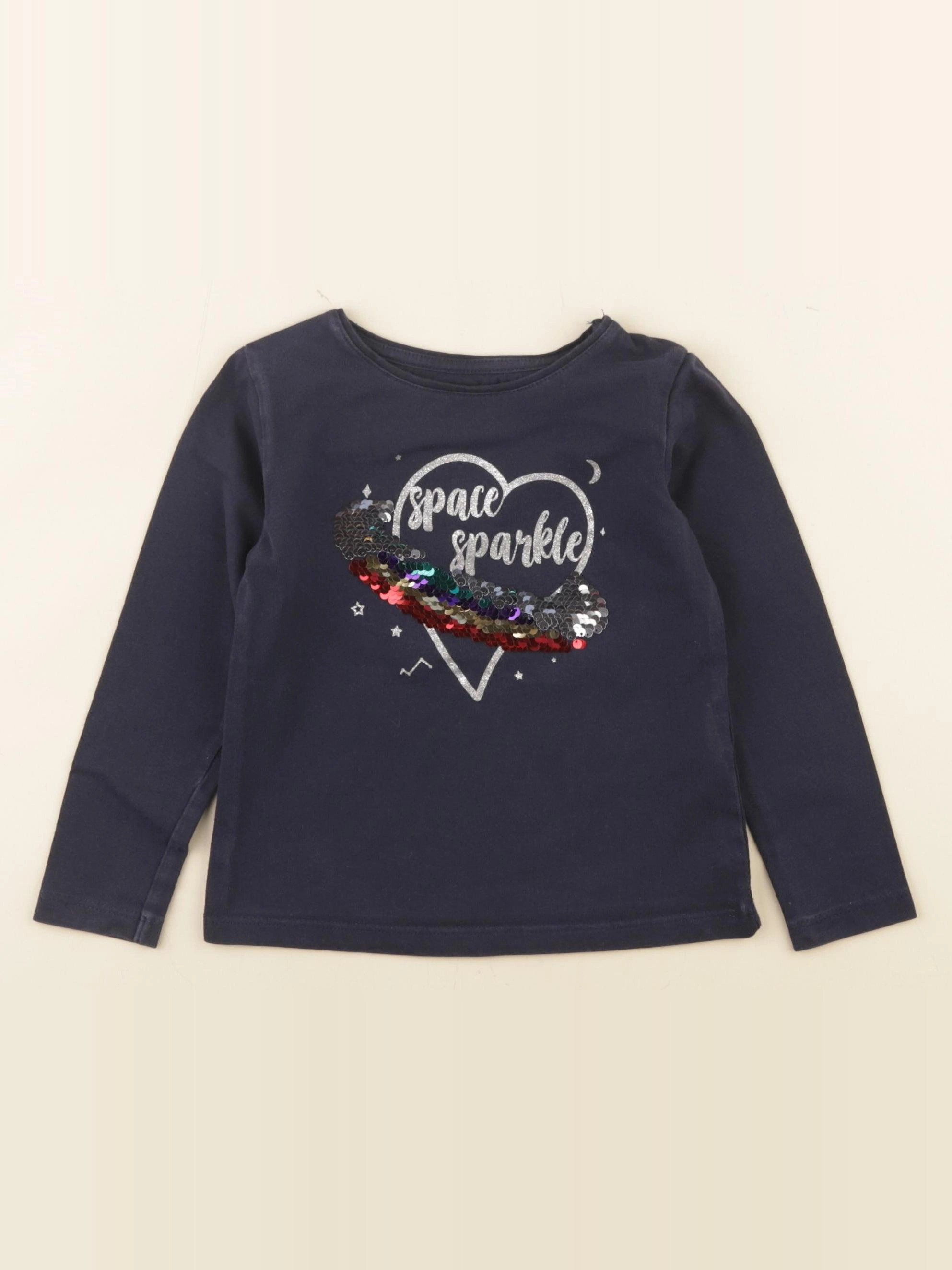 Vertbaudet - tee-shirt bleu - 3 ans