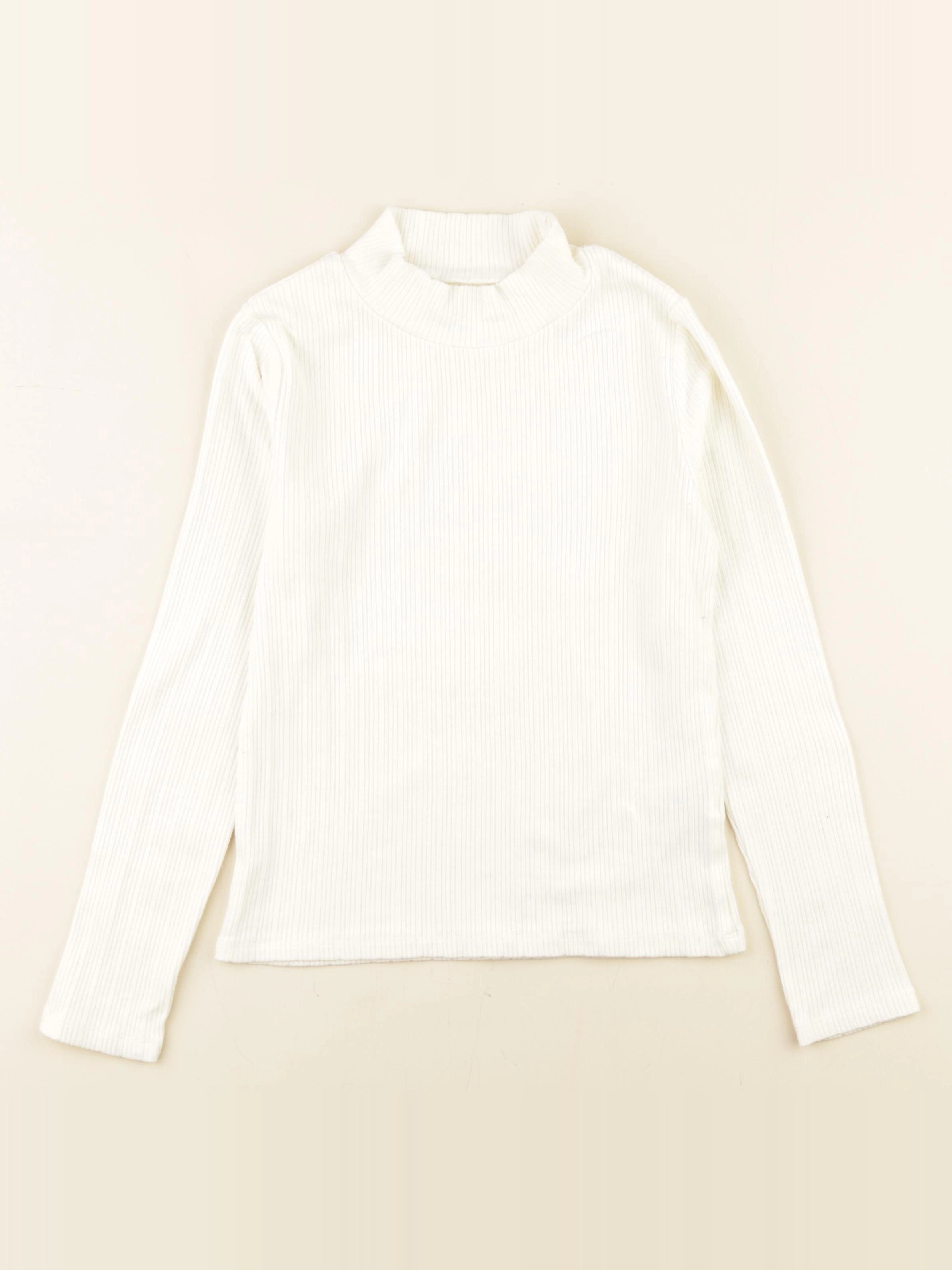 Little Cigogne - sous-pull blanc - 10 ans