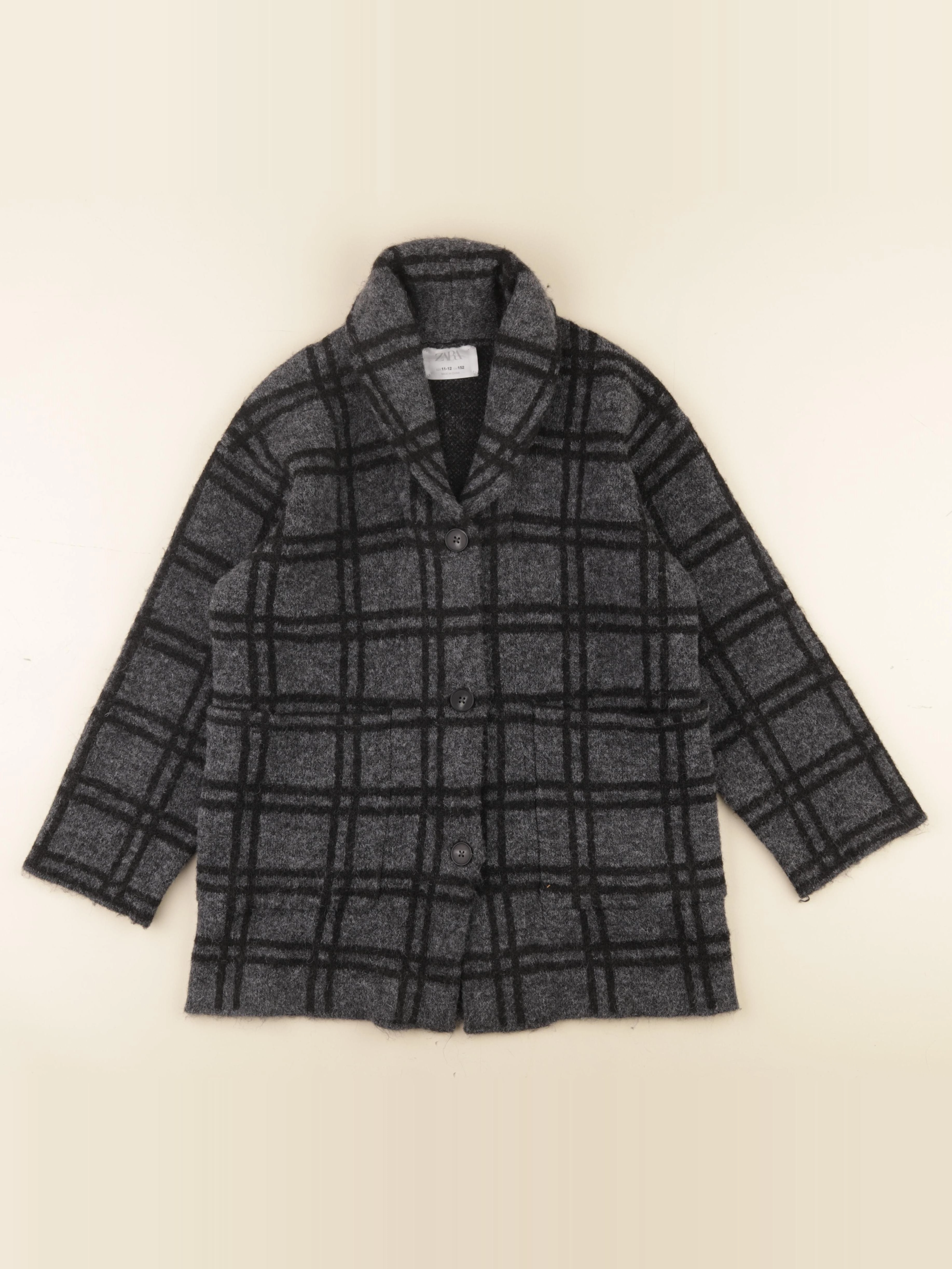 Zara - manteau gris - 11/12 ans