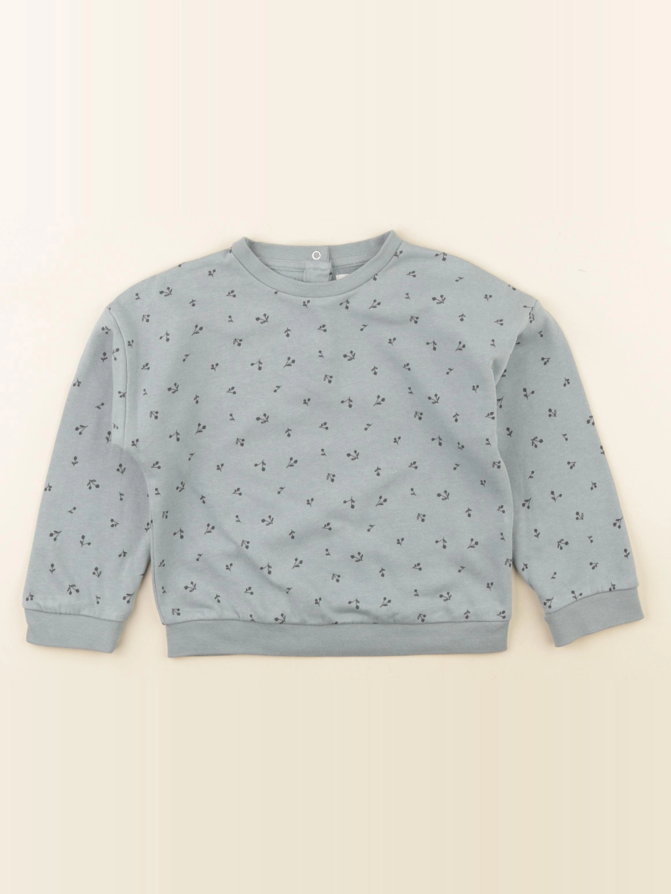 Vertbaudet - sweat bleu - 36 mois