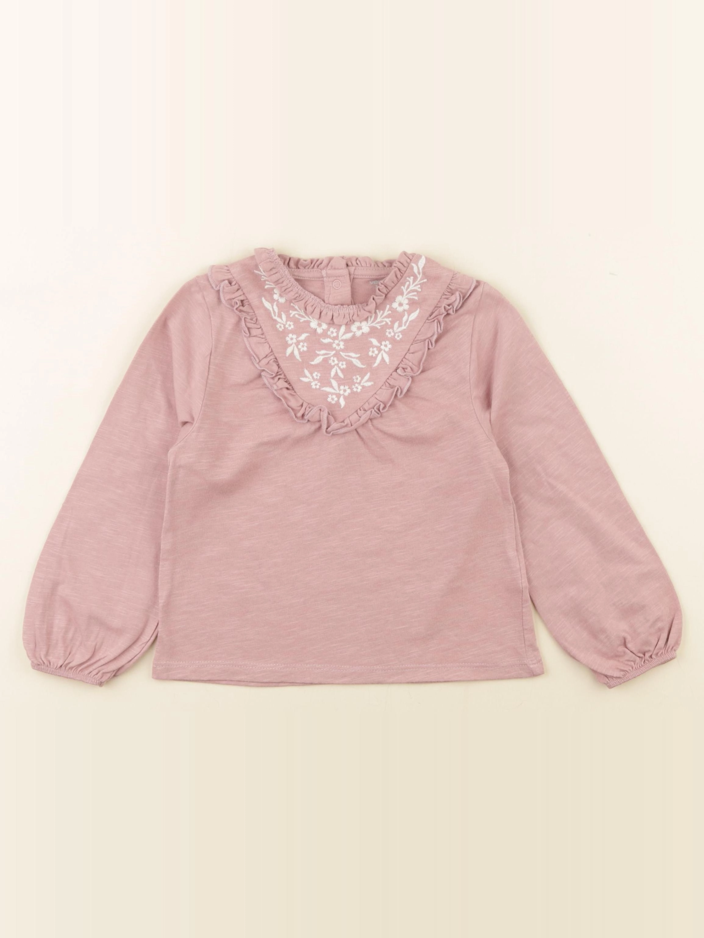 Vertbaudet - tee-shirt rose - 3 ans