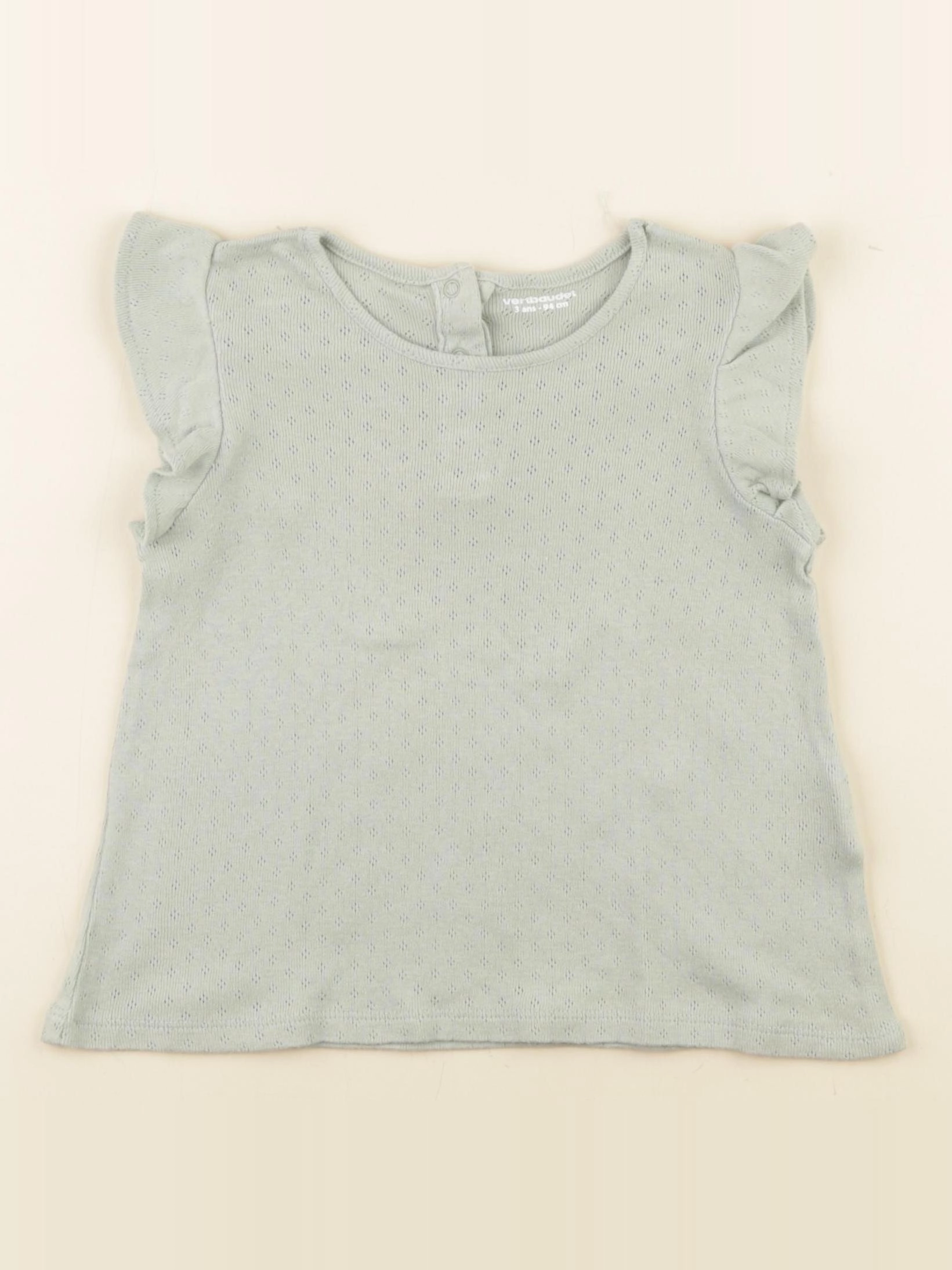 Vertbaudet - débardeur vert - 3 ans