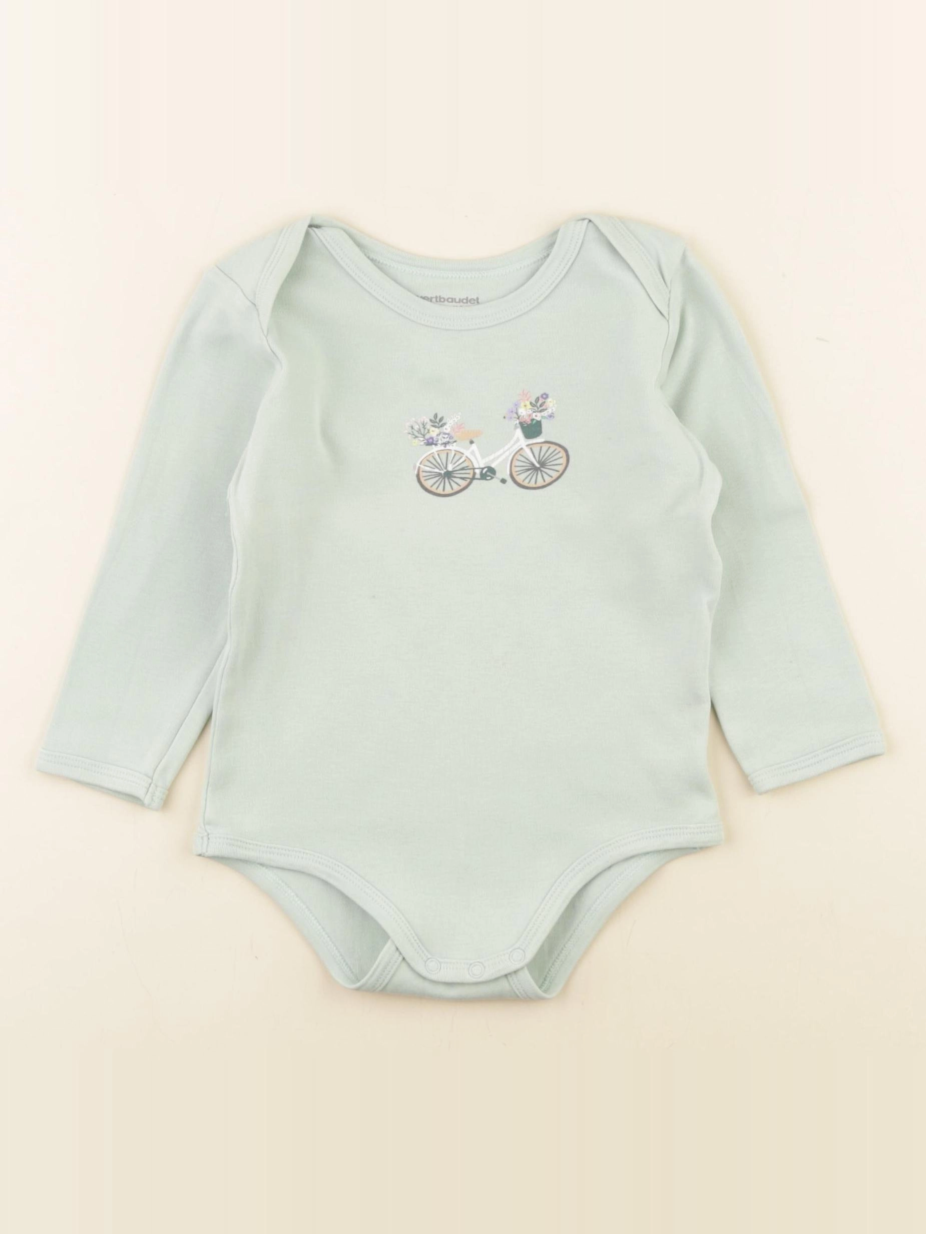 Vertbaudet - body bleu - 2 ans