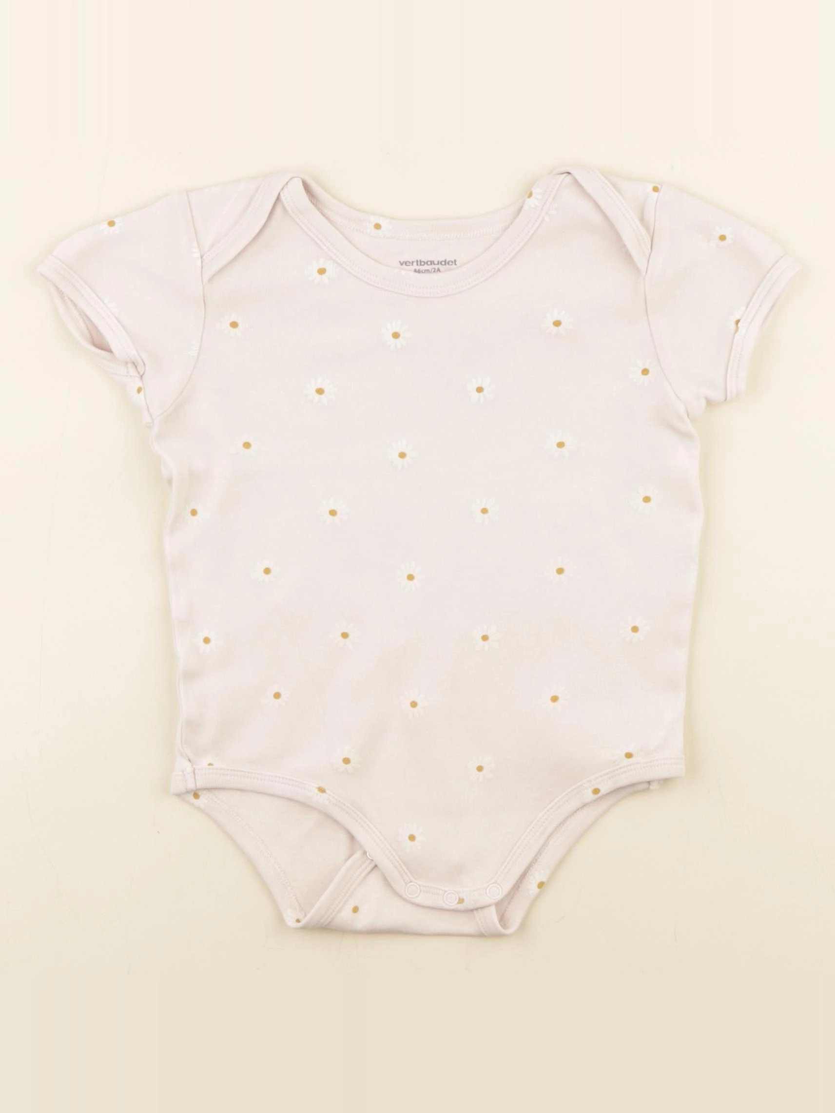 Vertbaudet - body rose - 2 ans