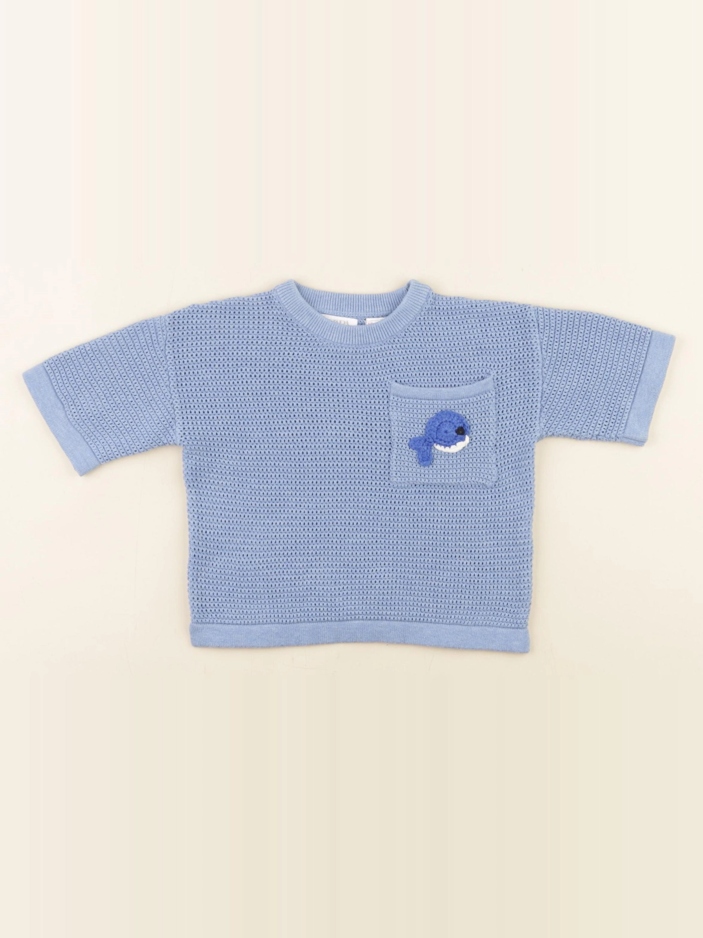 Zara - tee-shirt bleu - 3 ans
