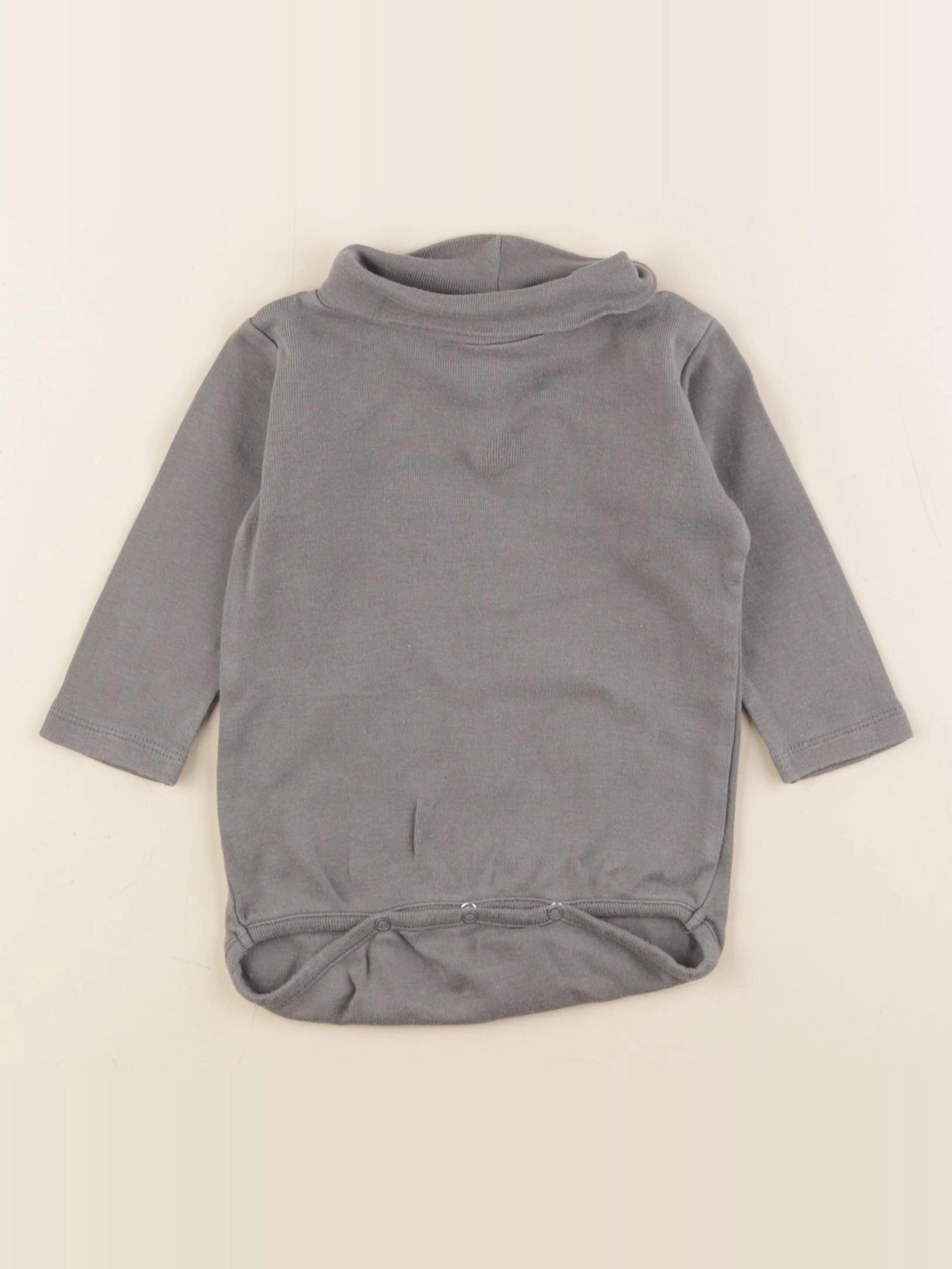 Bonpoint - body à col gris - 6 mois