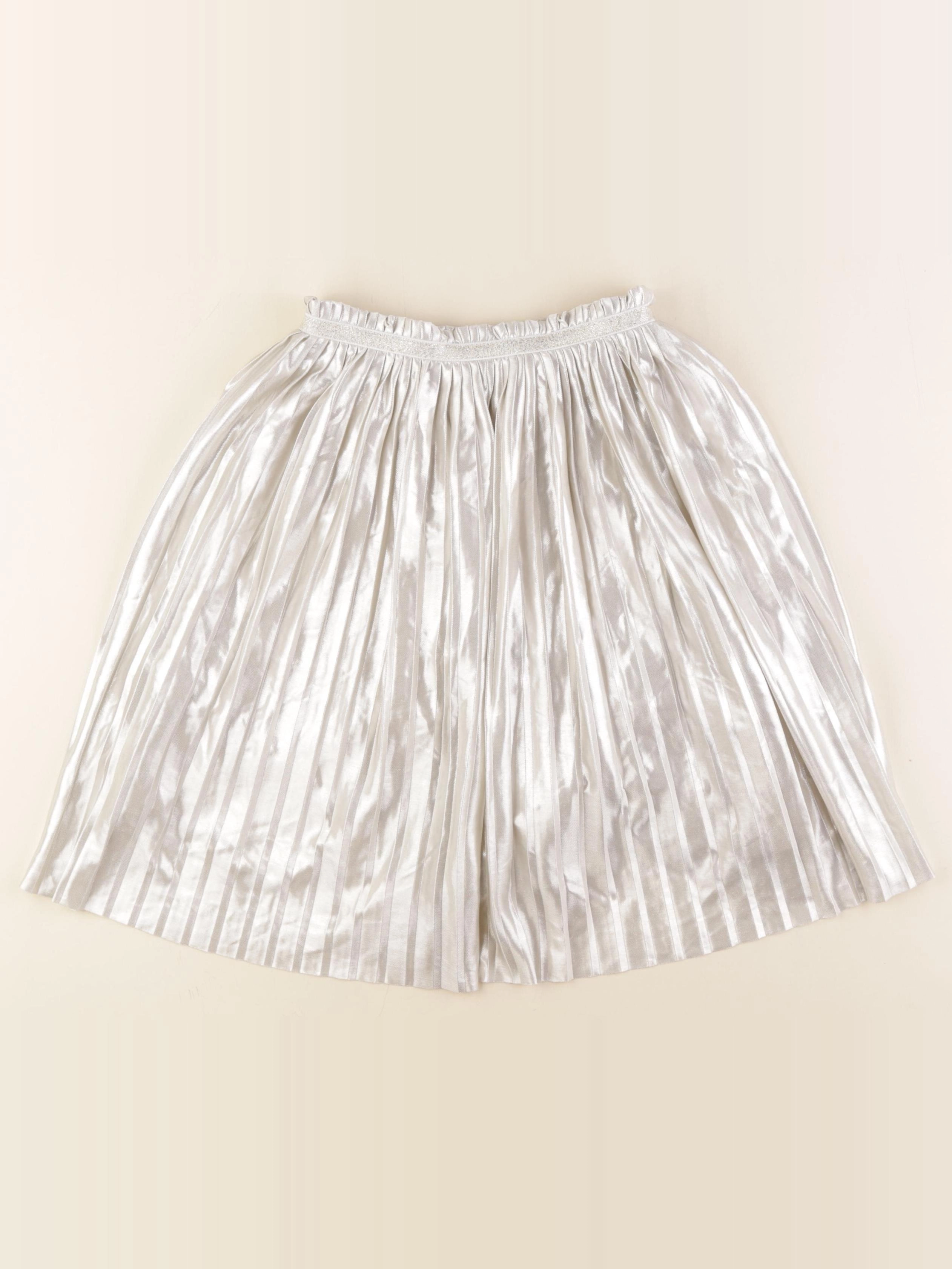 Okaidi - jupe argent - 8 ans