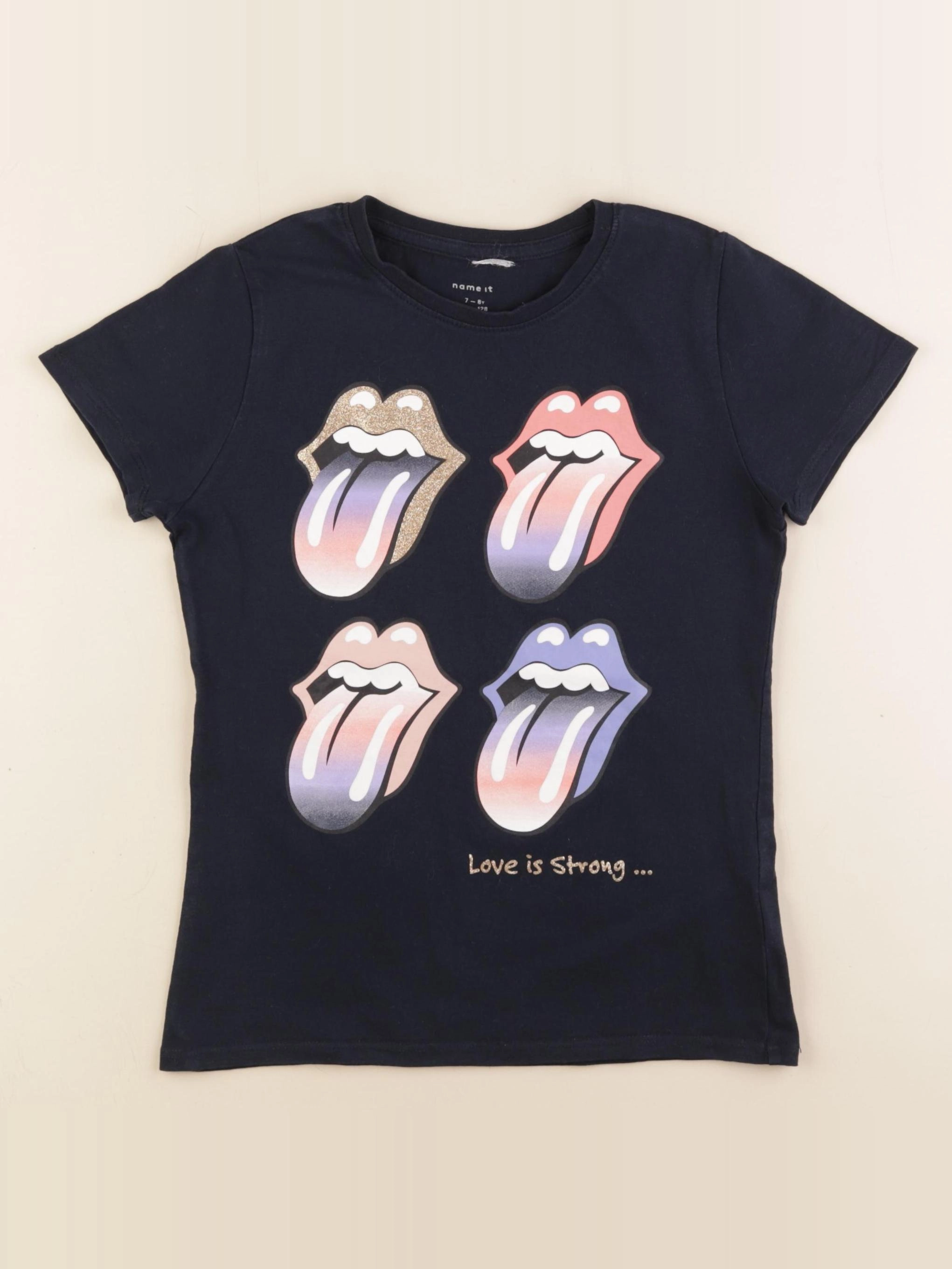 Name it - tee-shirt bleu - 7/8 ans