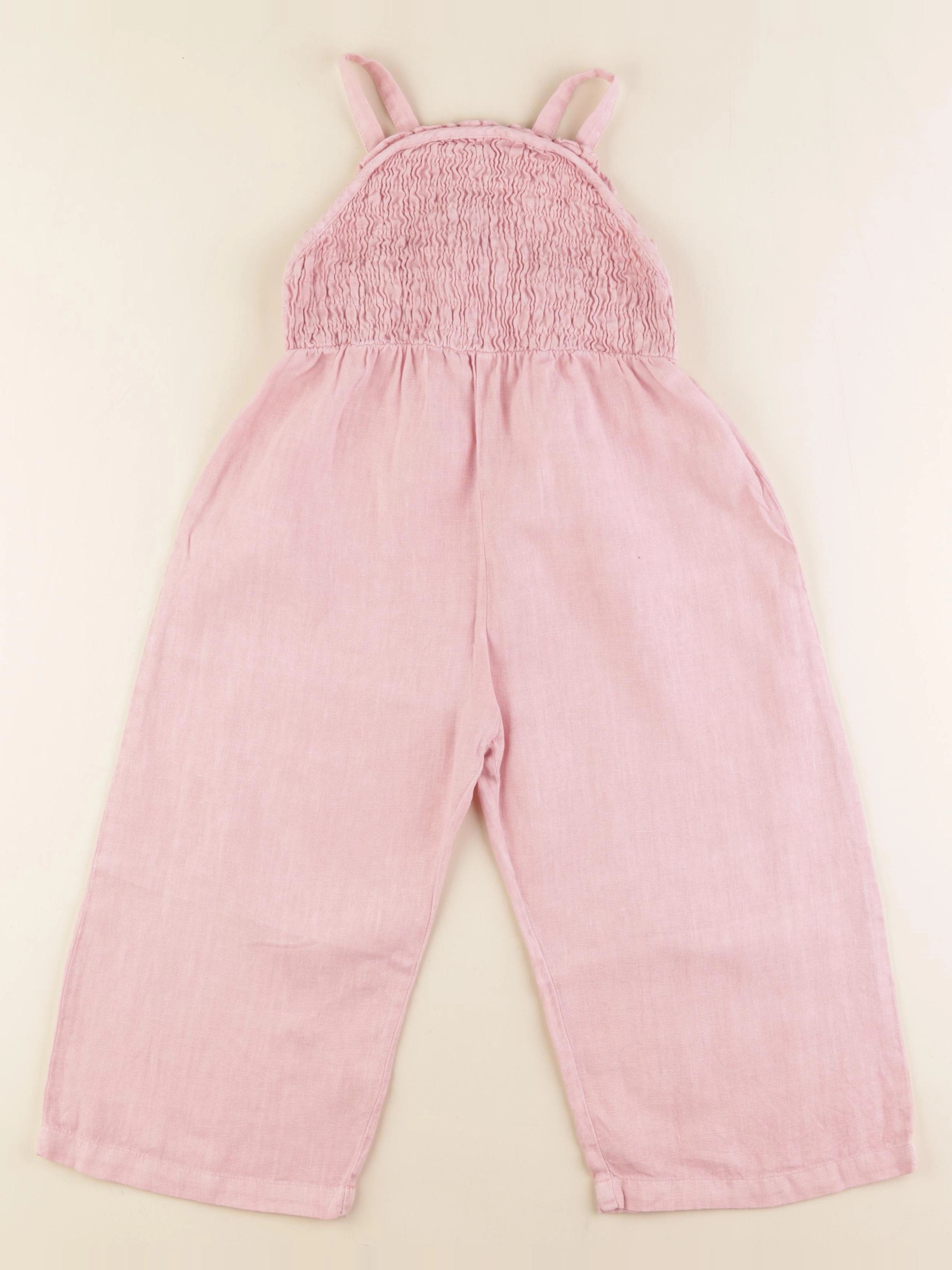 Zara - combinaison rose - 4 ans