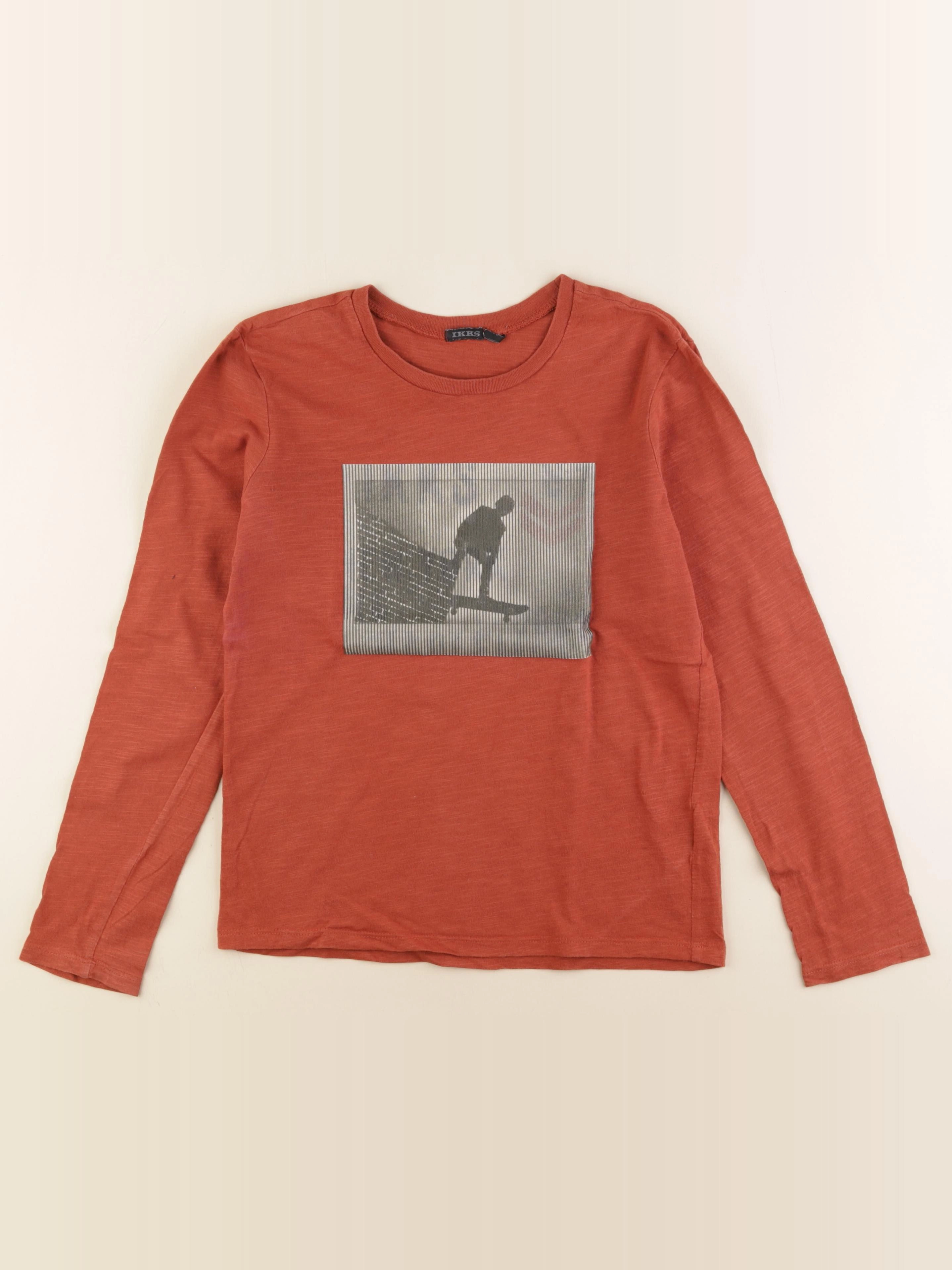 IKKS - tee-shirt orange - 10 ans