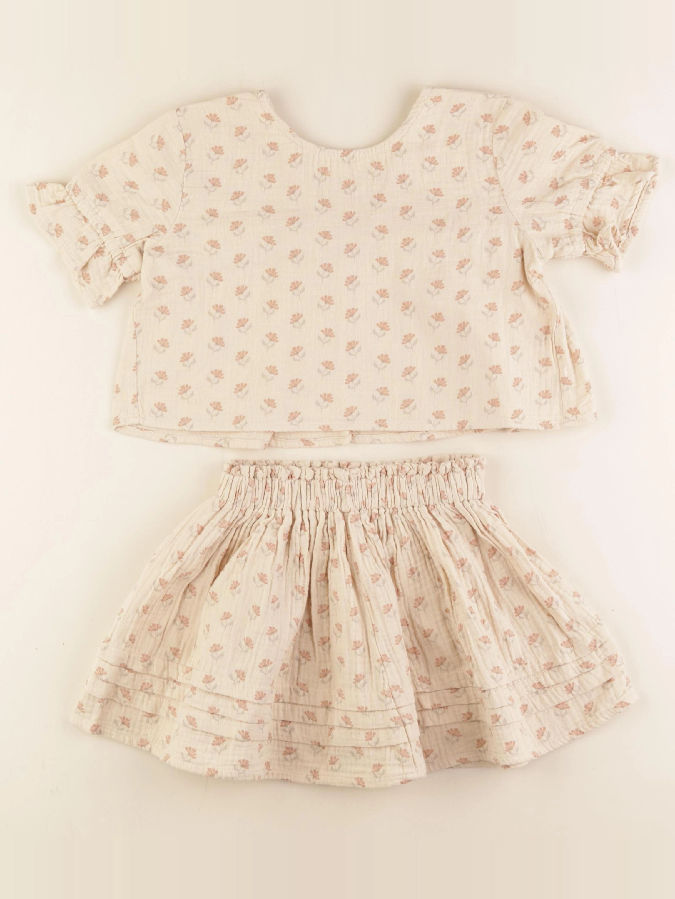 Rylee + Cru - ensemble beige - 4/5 ans