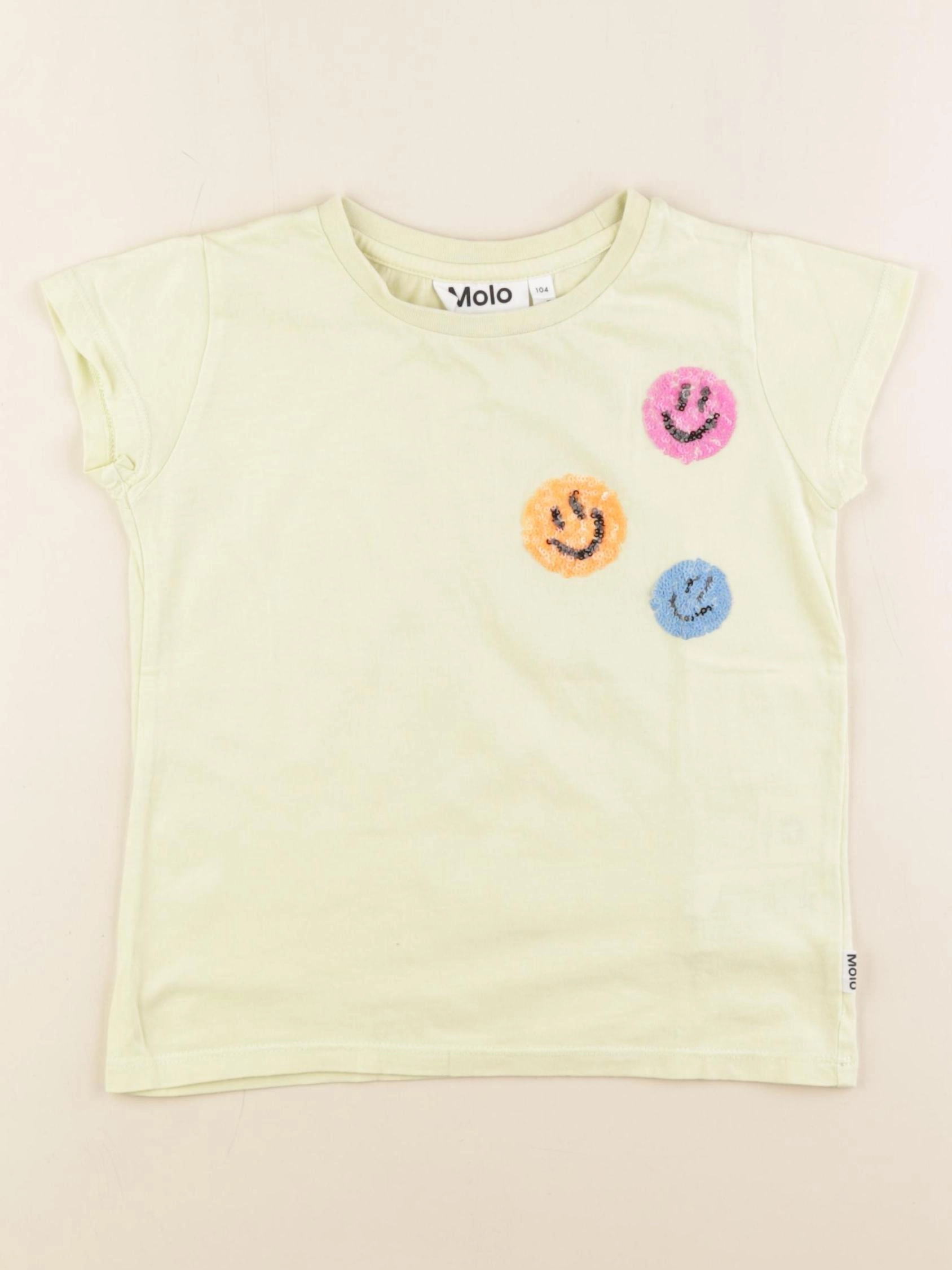 Molo - tee-shirt jaune - 4 ans