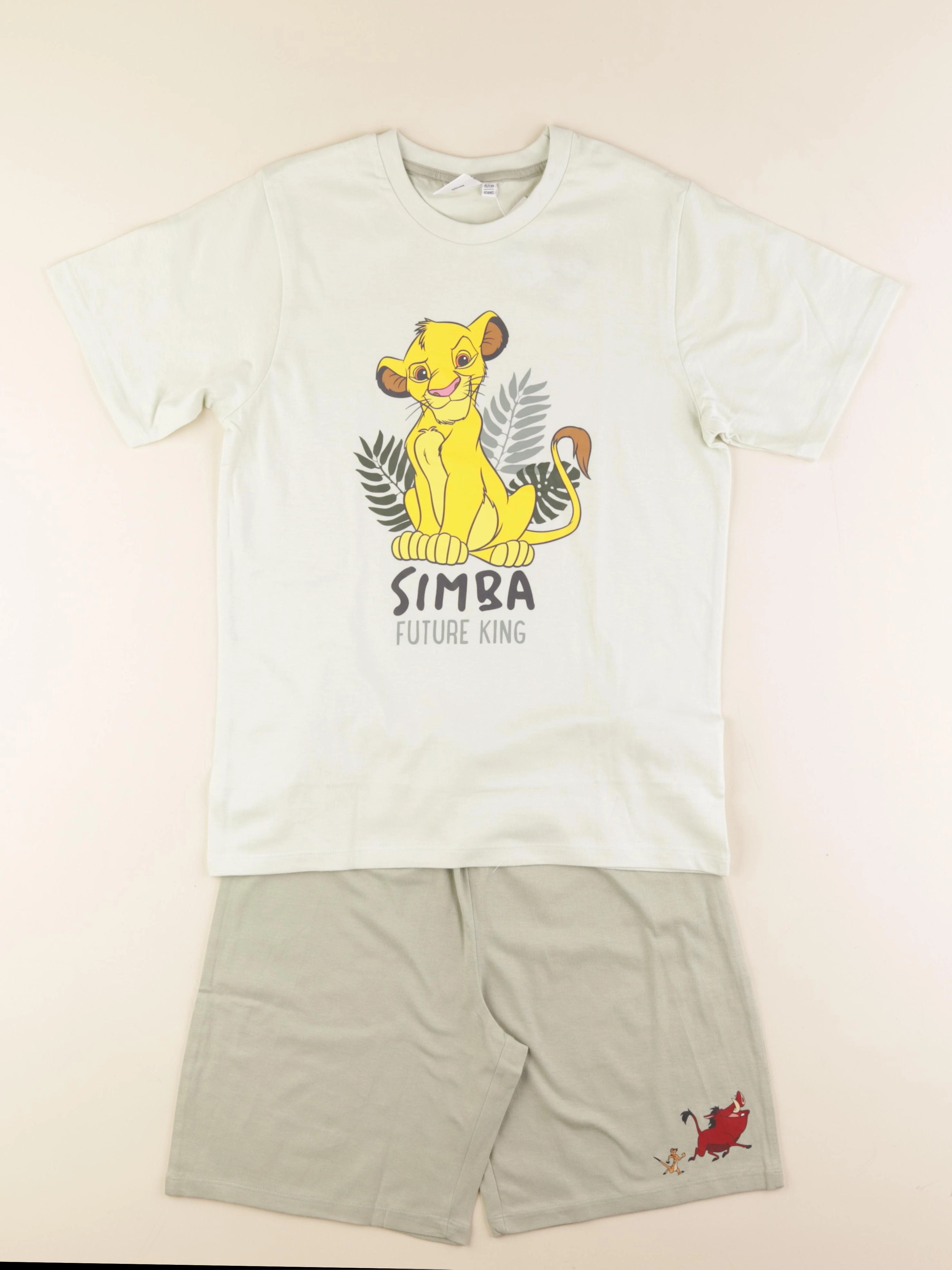 Vertbaudet - pyjama coton vert - 12 ans