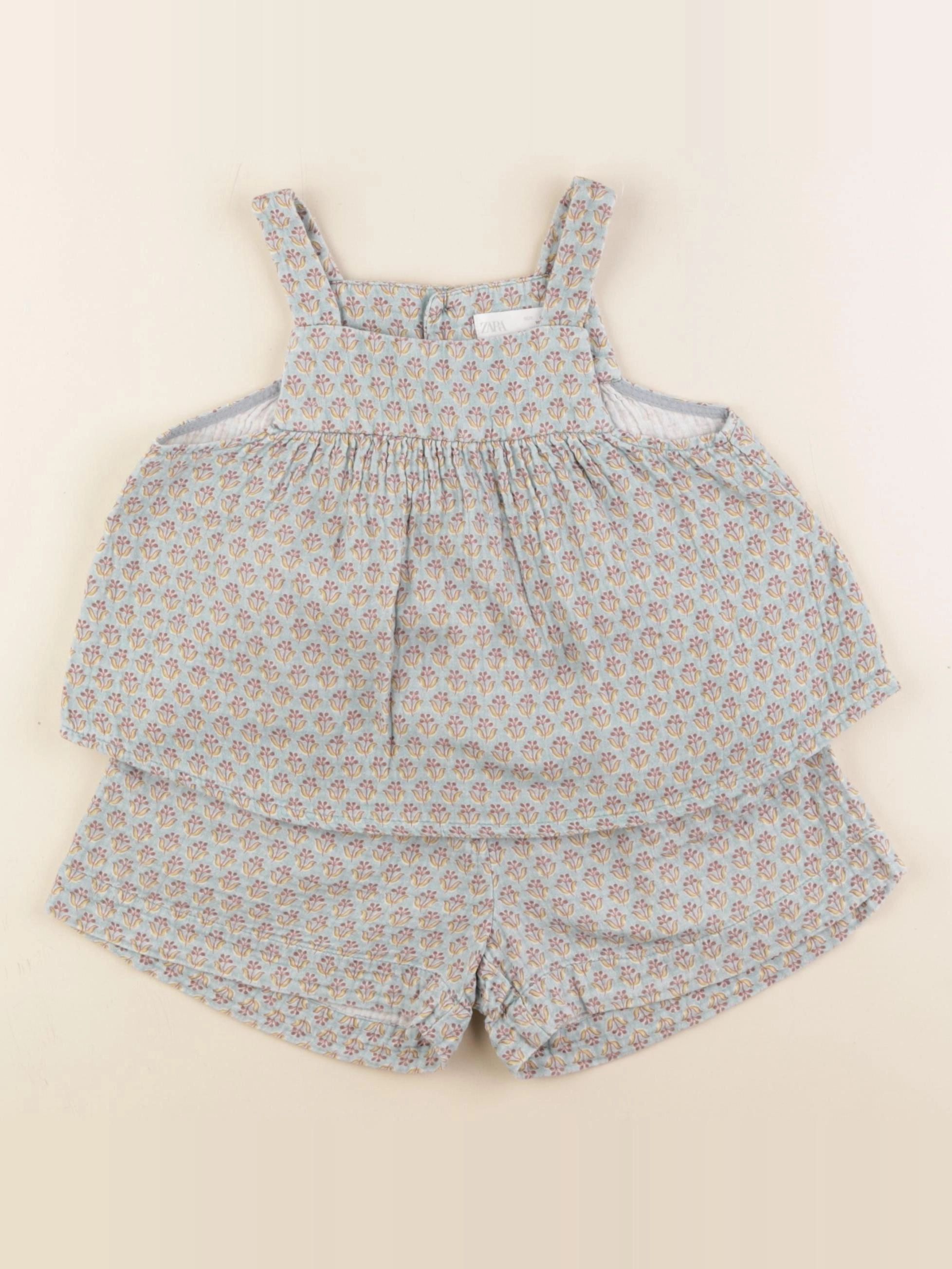 Zara - ensemble bleu - 4 ans