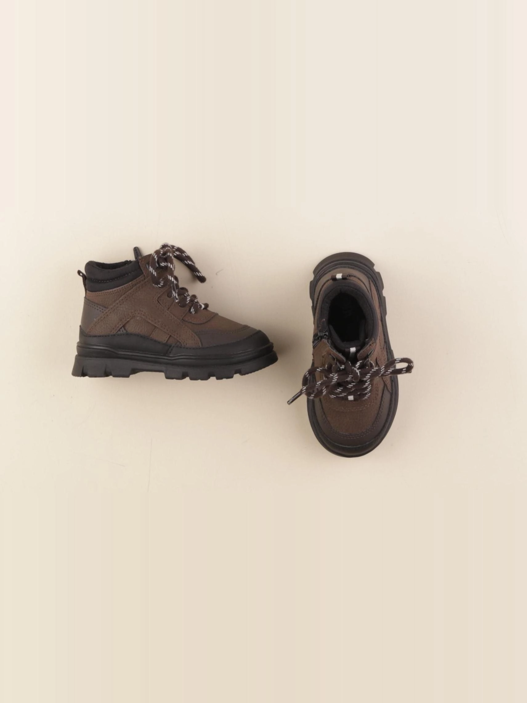 Zara - boots marron - pointure 22